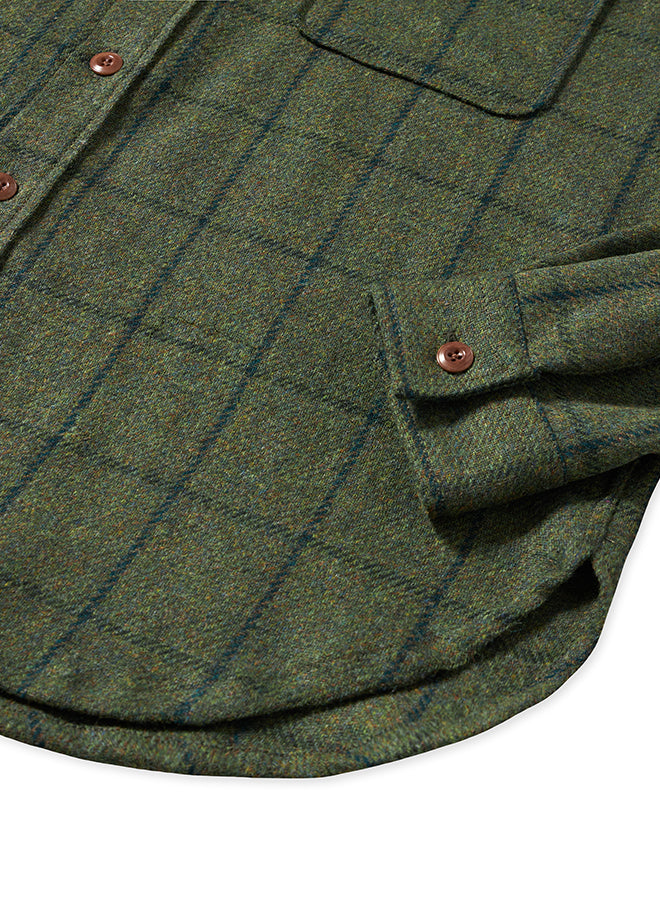 CPO Overshirt In Lana a Quadri