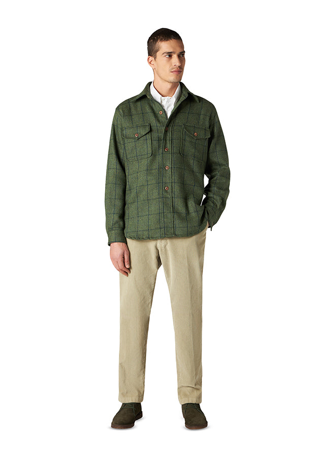 CPO Overshirt In Lana a Quadri