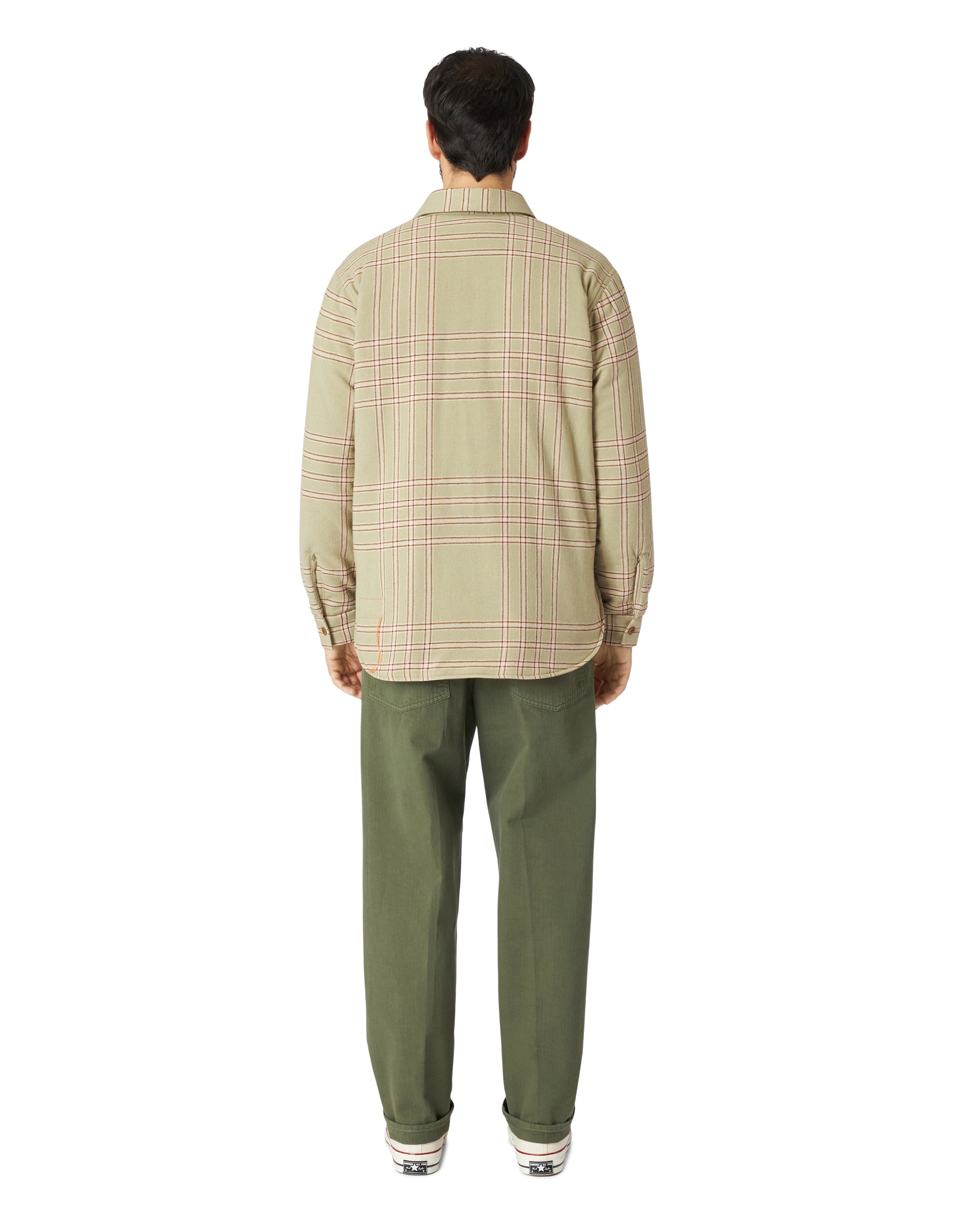 Cpo2 Overshirt In Misto Lana a Quadri