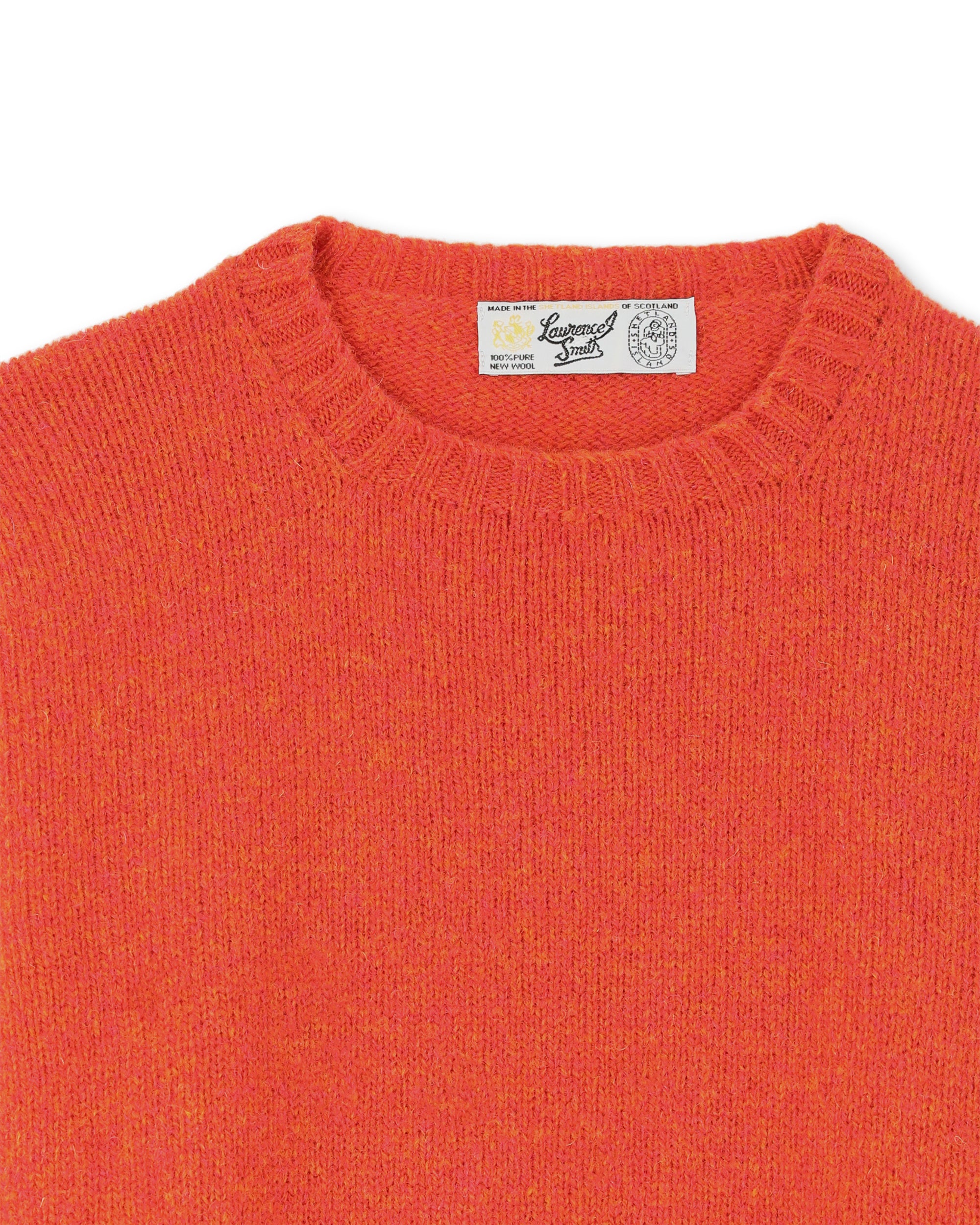 Shetlandcrewneck Maglione Girocollo In Lana
