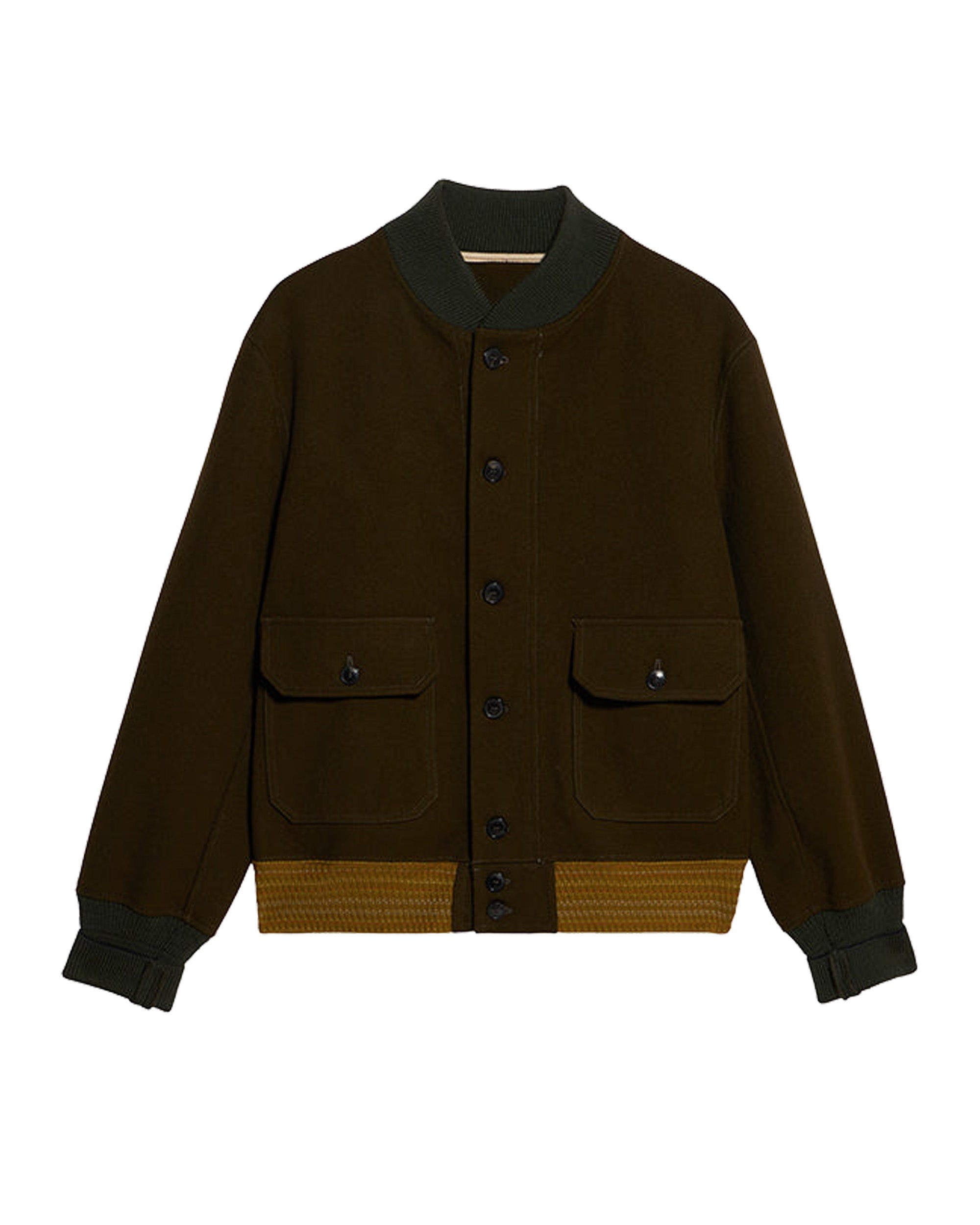 Cruiser Bomber In Twill di Lana