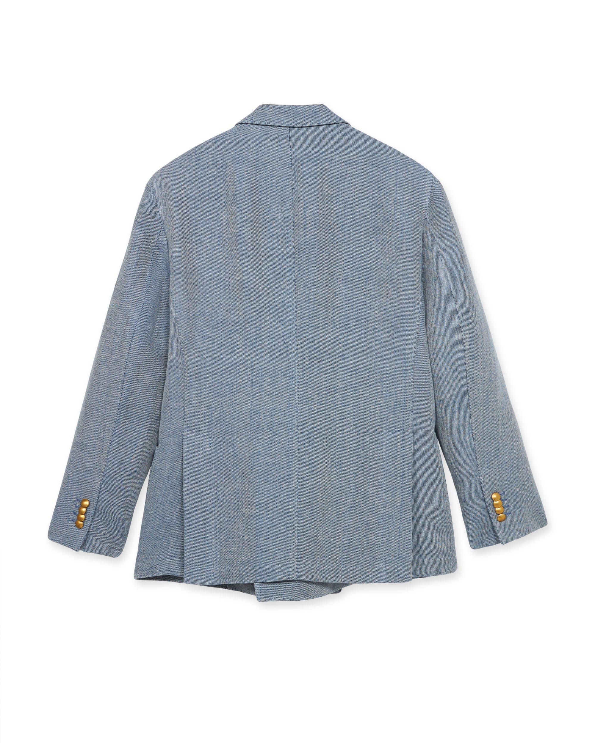 David Jacket Doppio Petto Misto Linen