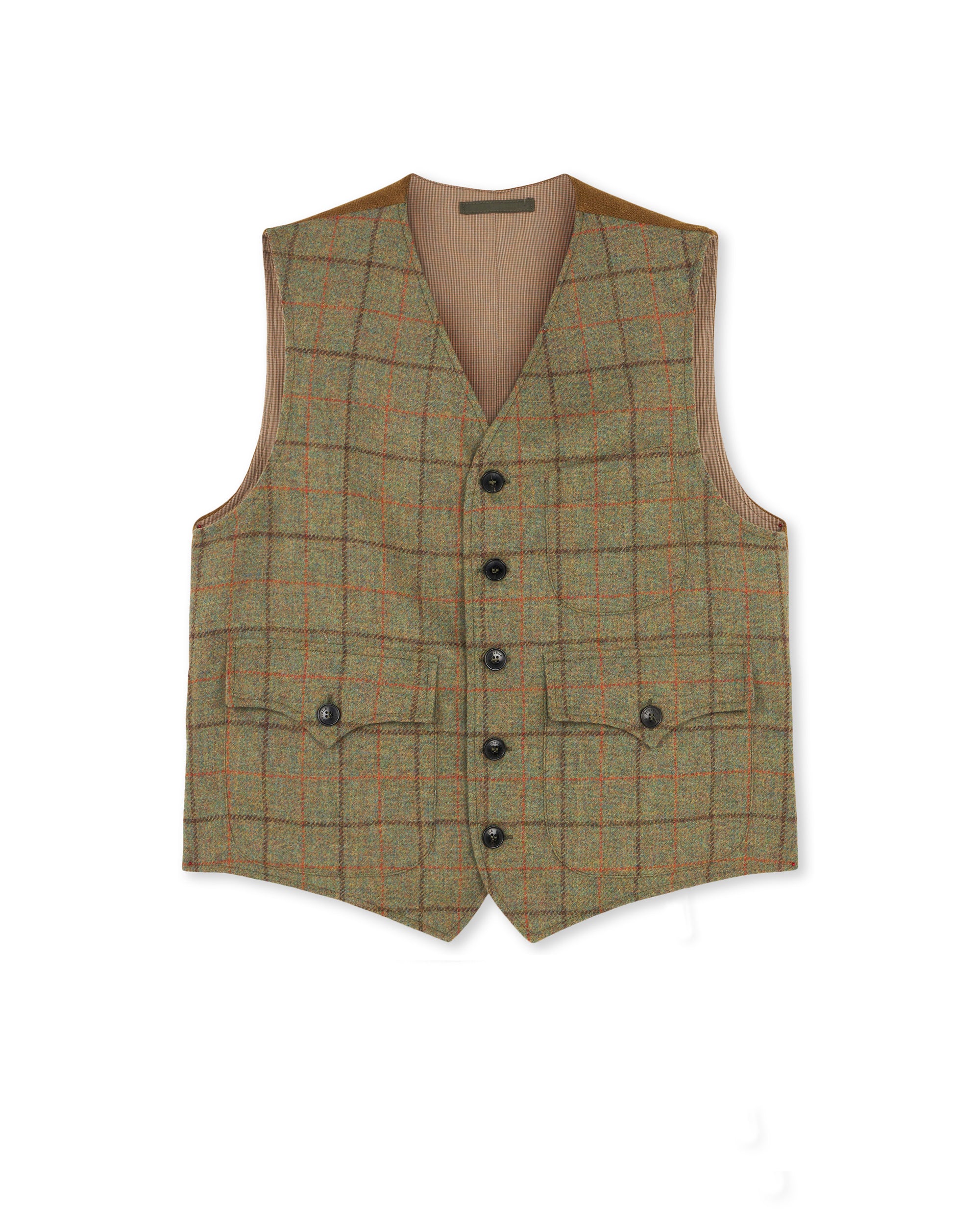 Dean Gilet Sartoriale In Lana A Quadri