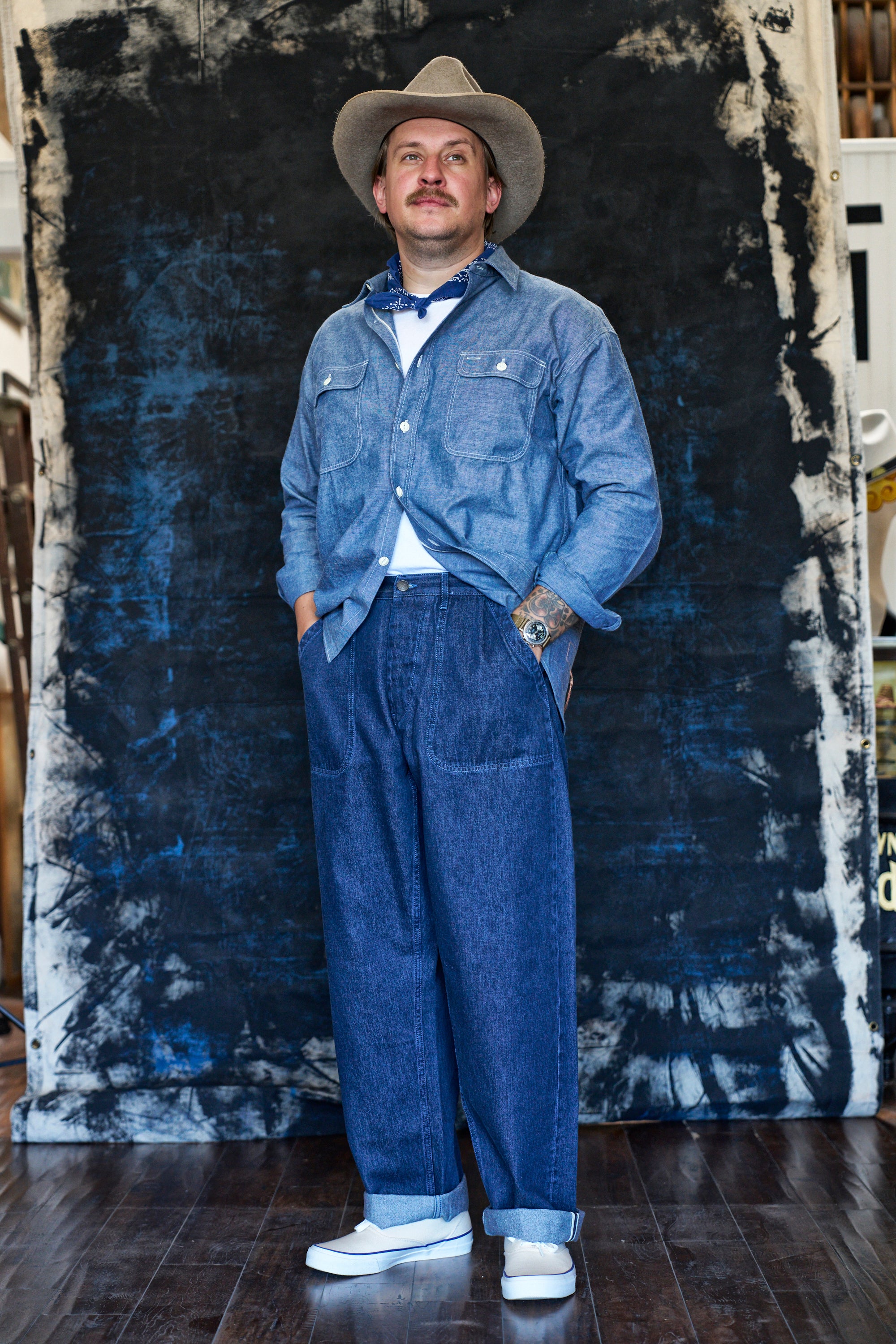 Jerom Denim Pants Indigo Rinse