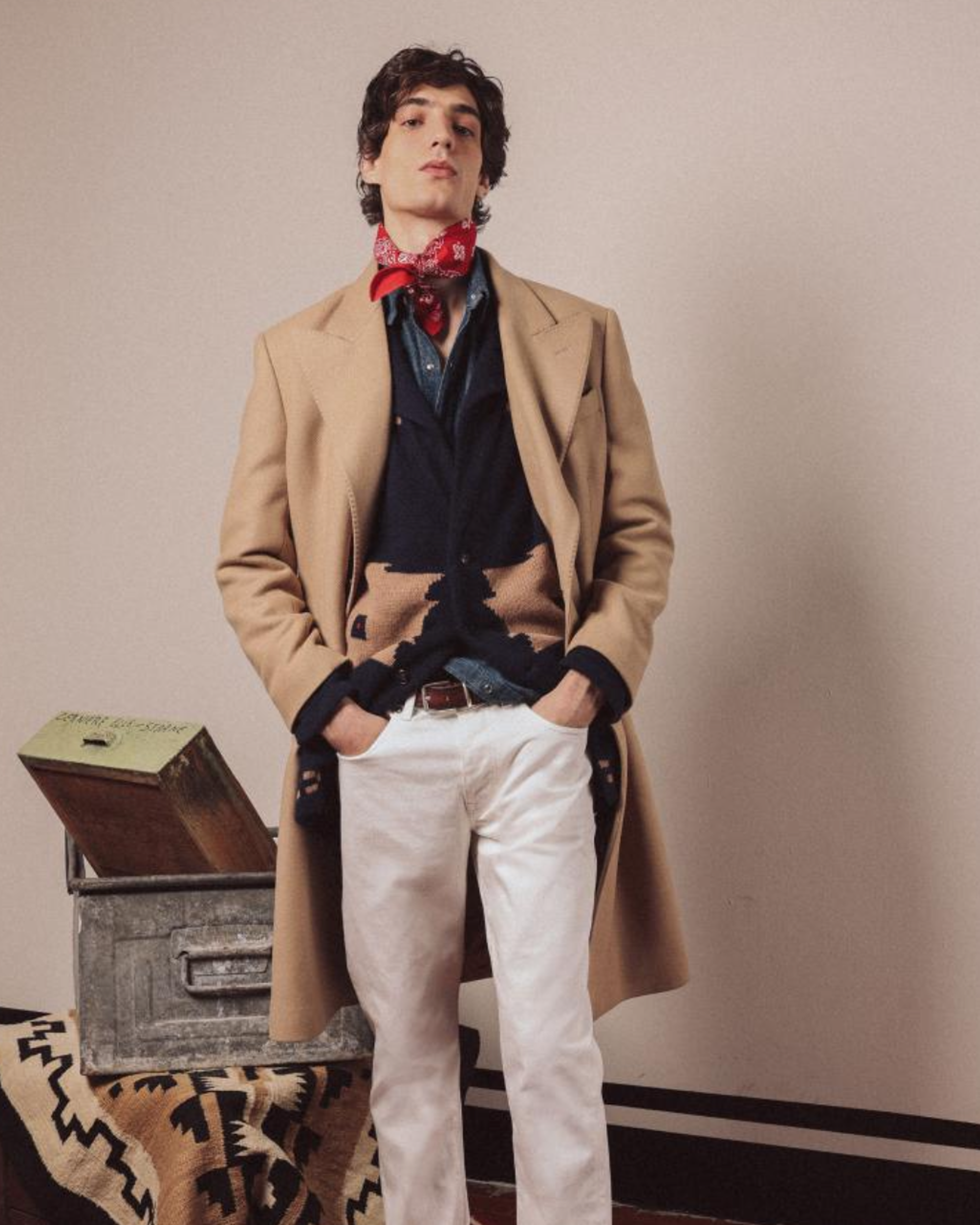 Ernesto Wool Double-breasted Coat