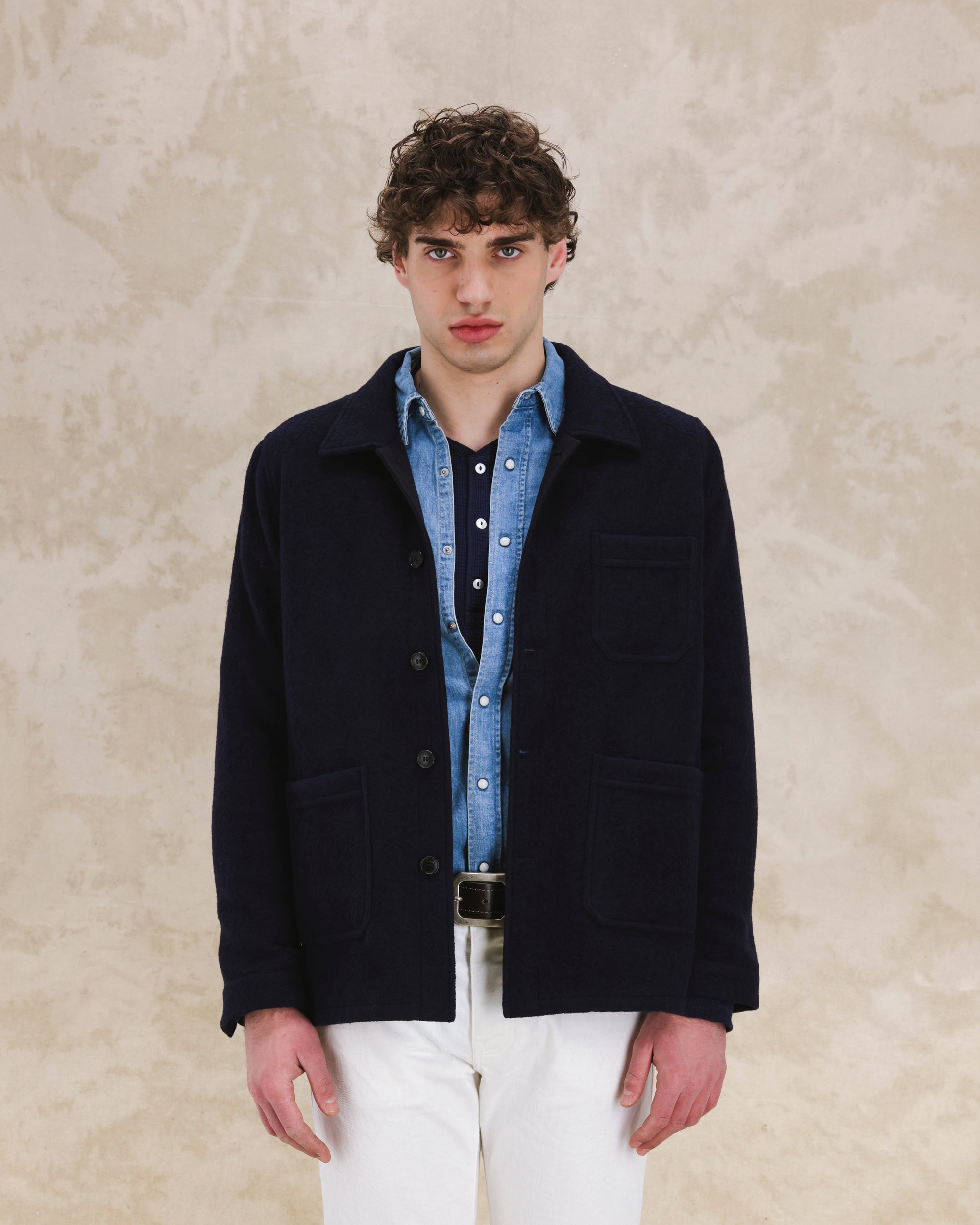 Fergus Workjacket In Lana Brushed