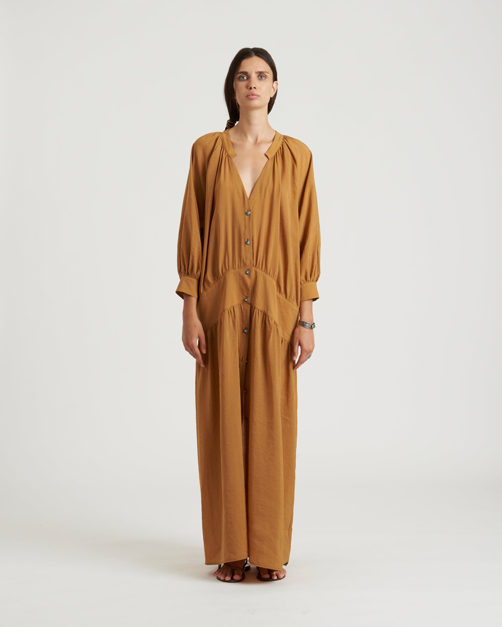 Violet Abito in Lino e Cotone