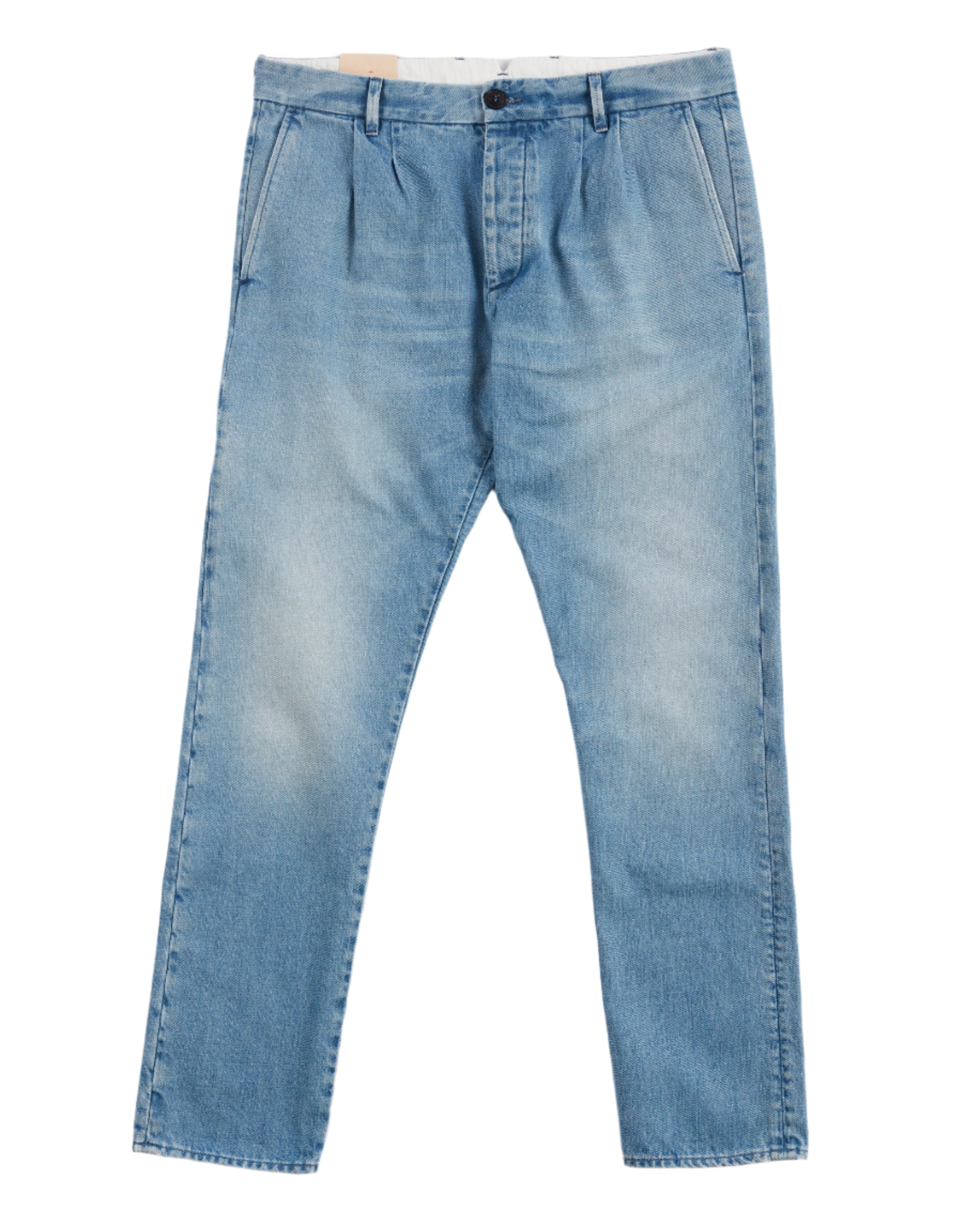 Pencesj Pantaloni in Denim Bleach Wash