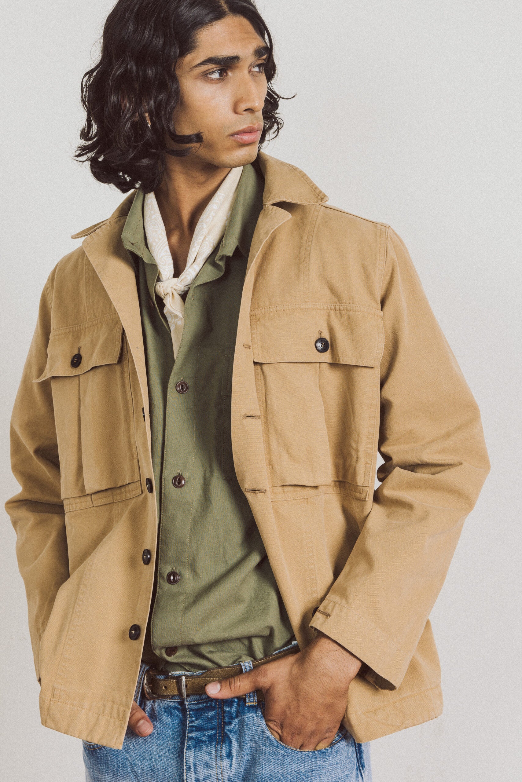 Solomons Canvas Cotton Overshirt