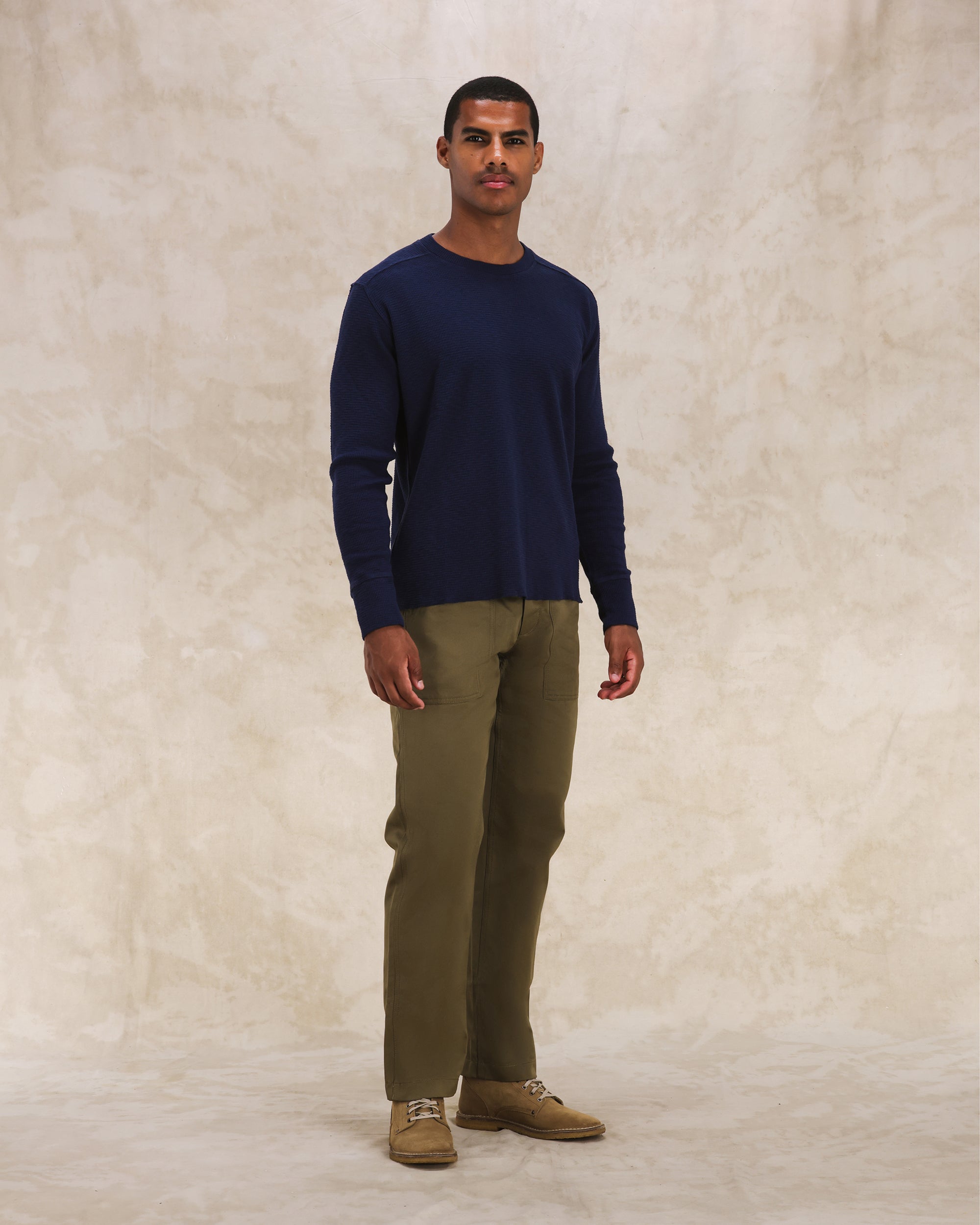 Geremia Knit Jersey Waffle