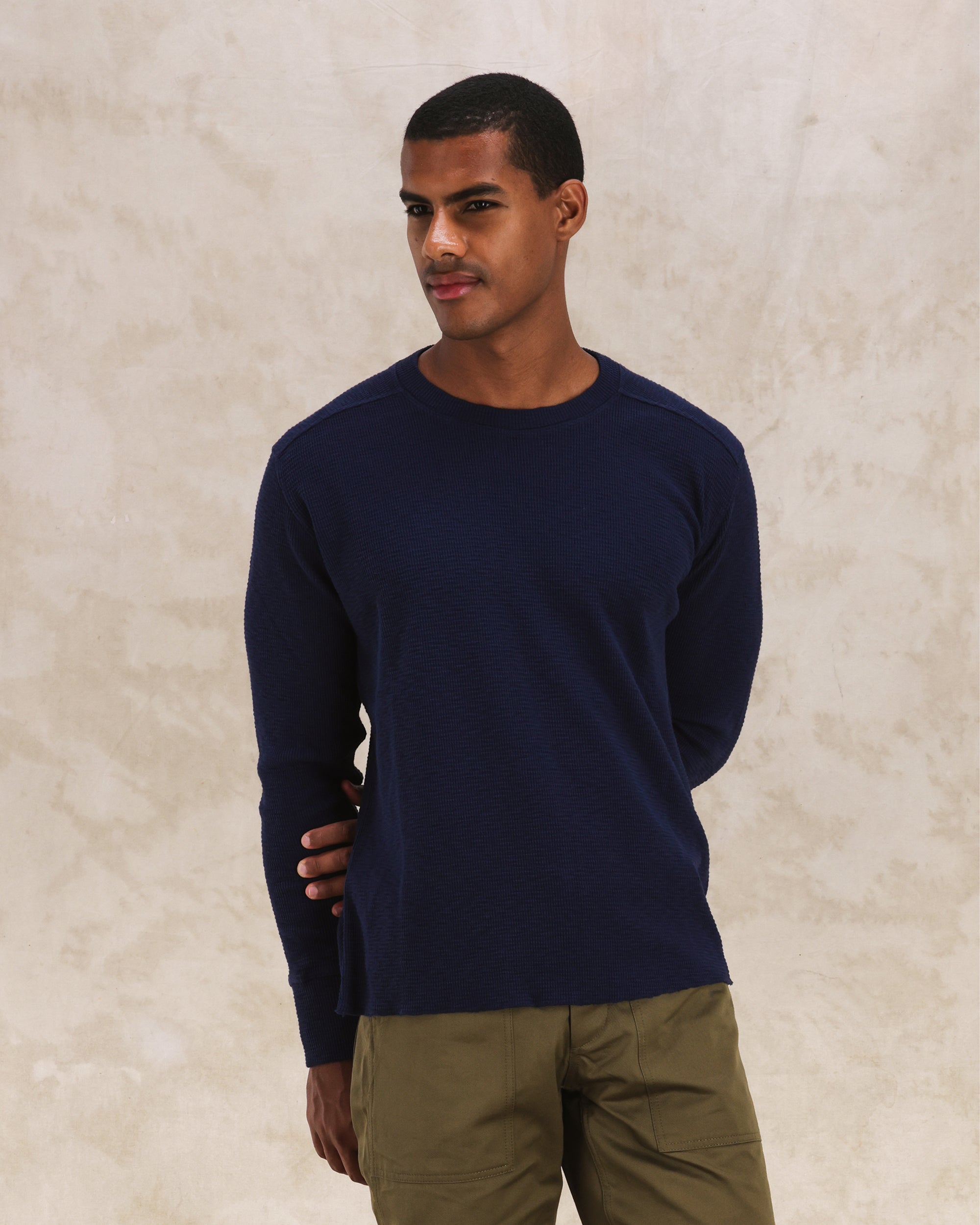 Geremia Knit Jersey Waffle