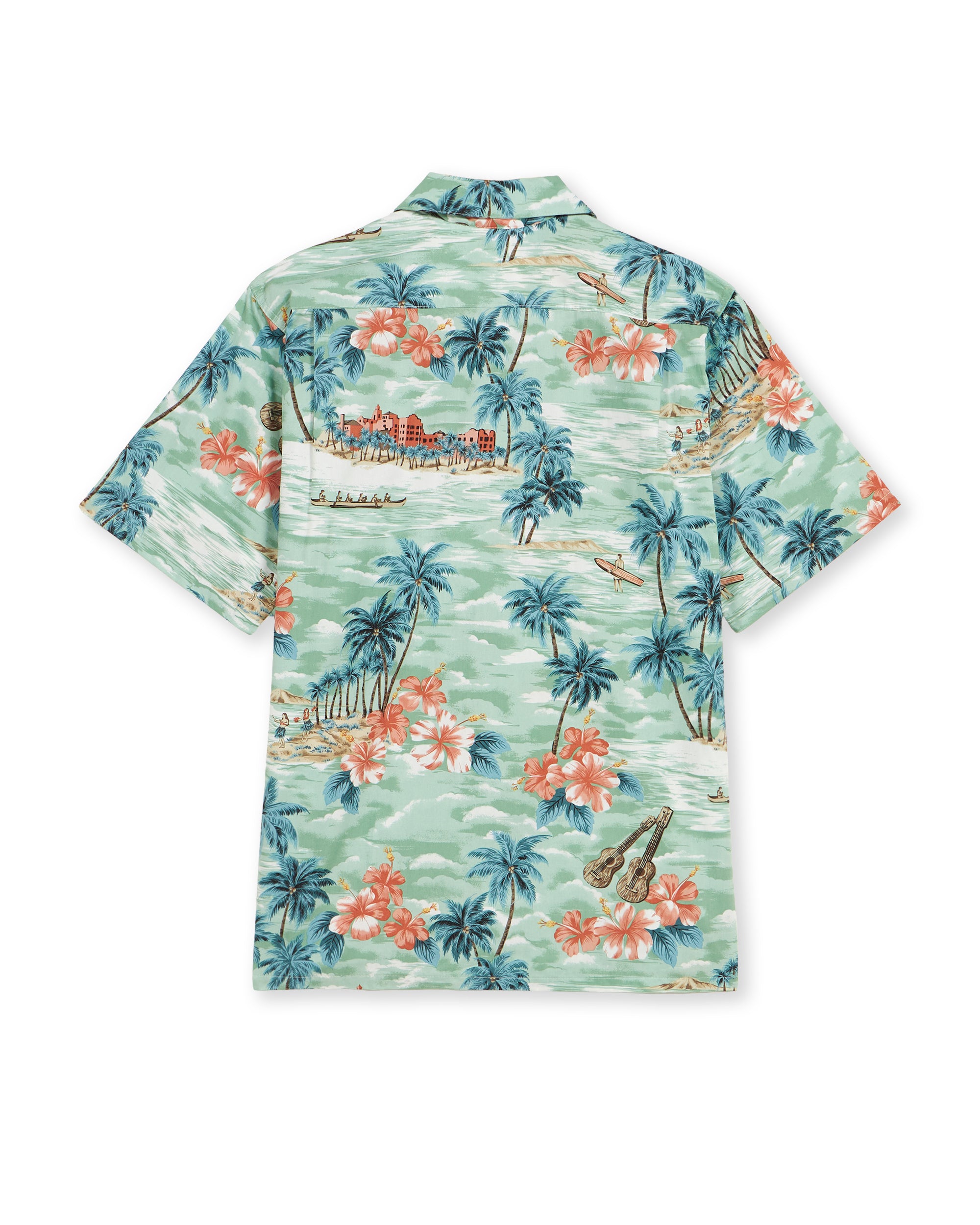 Fiji Cotton Printed Short Sleeve Shirt