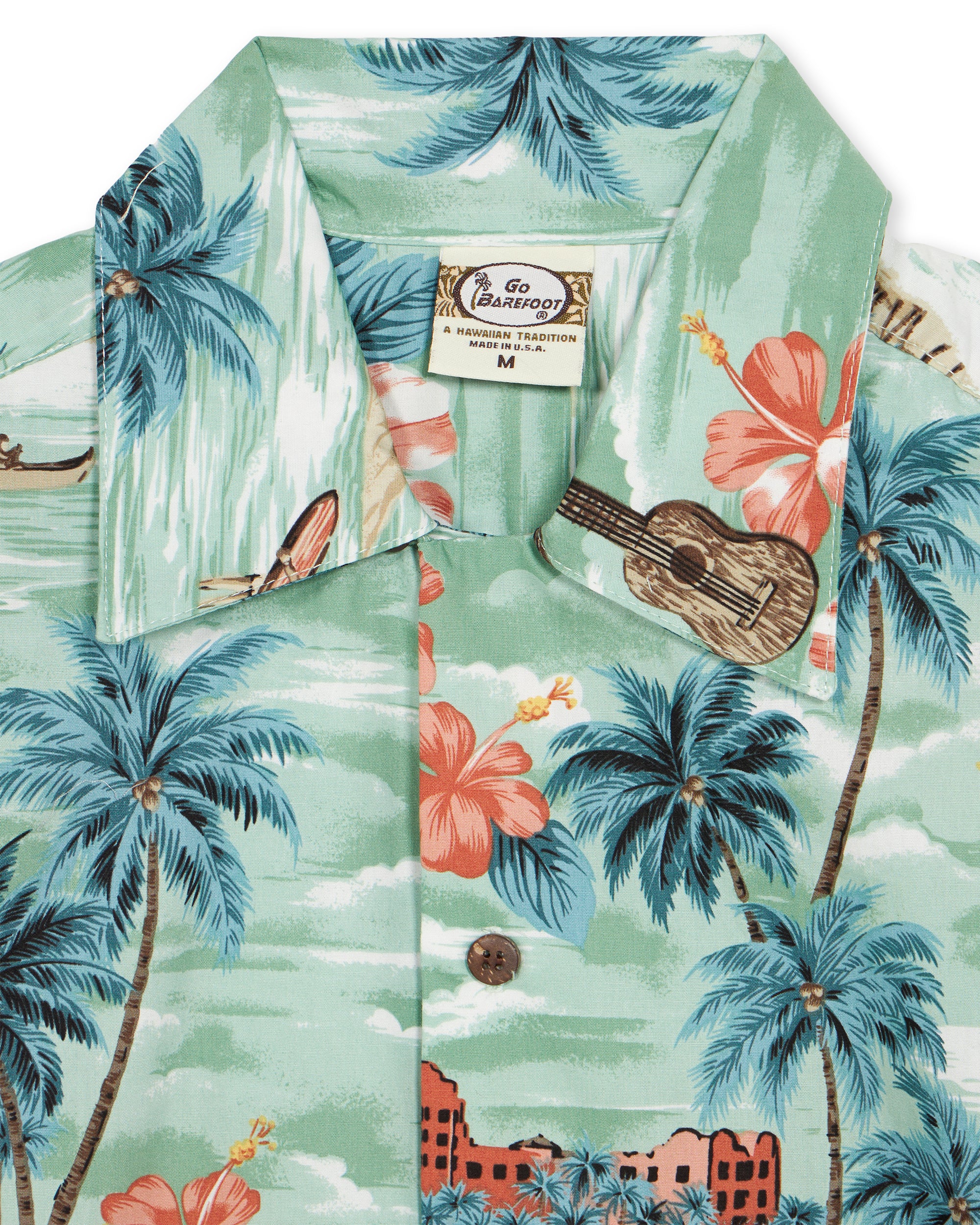 Fiji Cotton Printed Short Sleeve Shirt