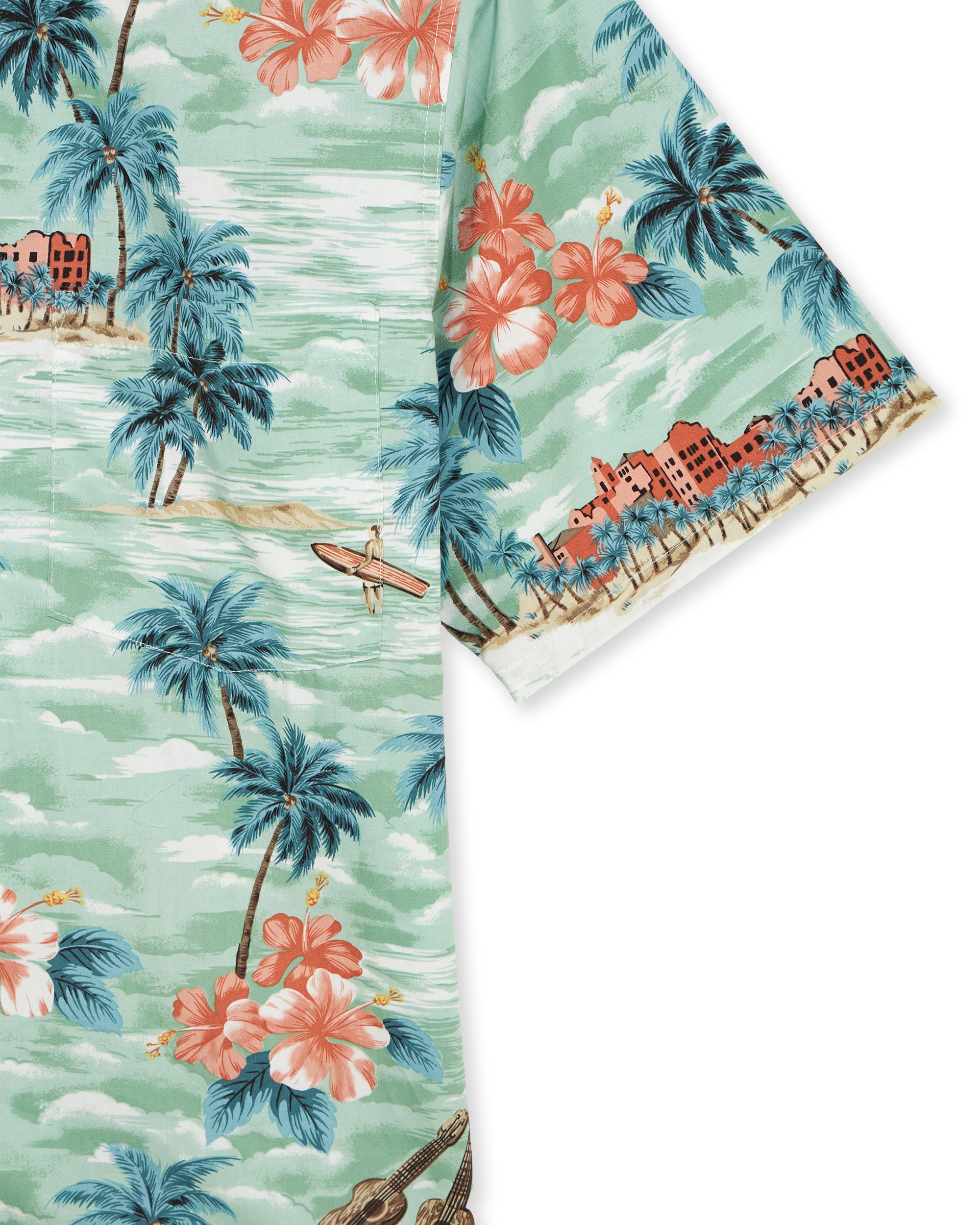 Fiji Cotton Printed Short Sleeve Shirt
