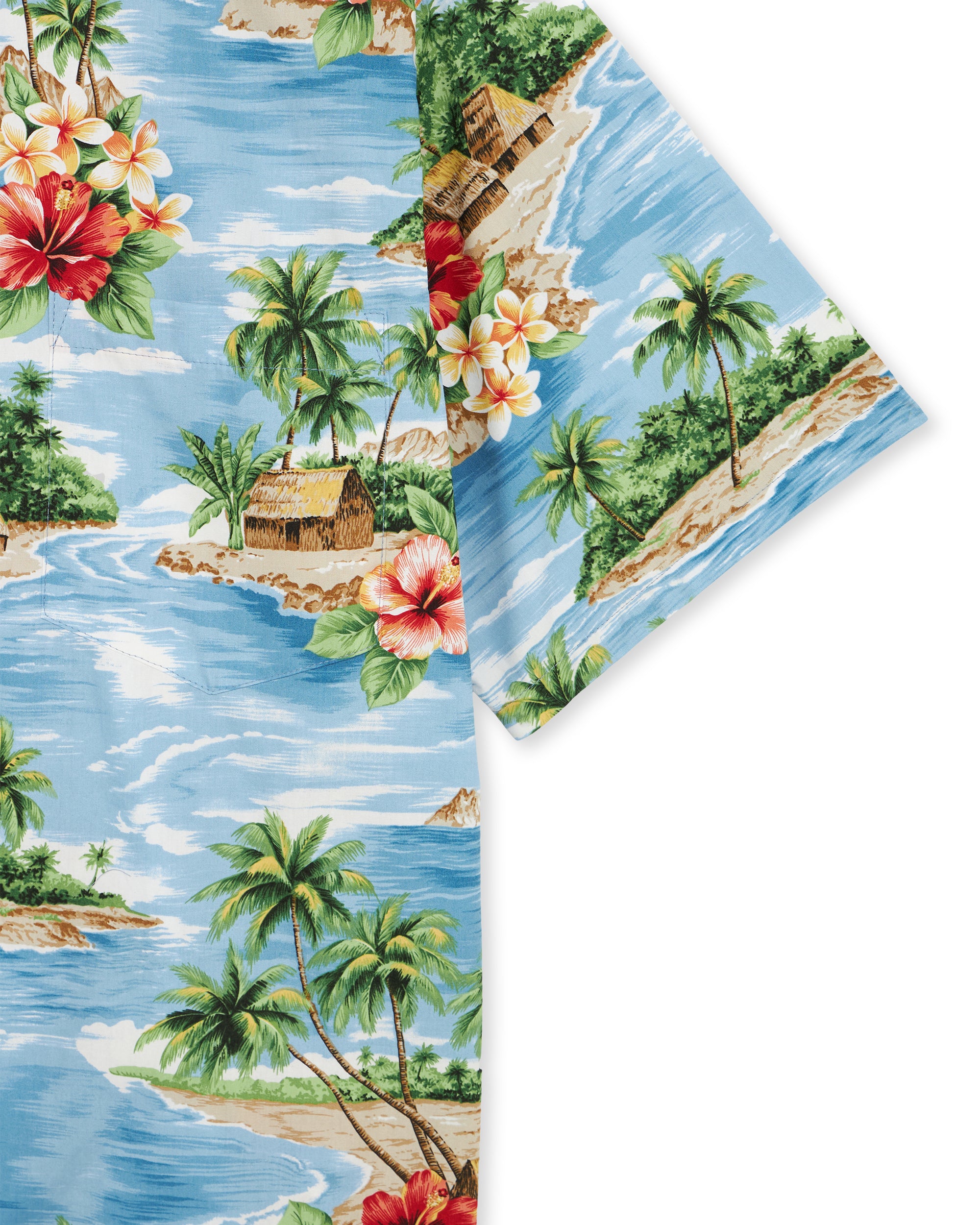 Fiji Cotton Printed Short Sleeve Shirt