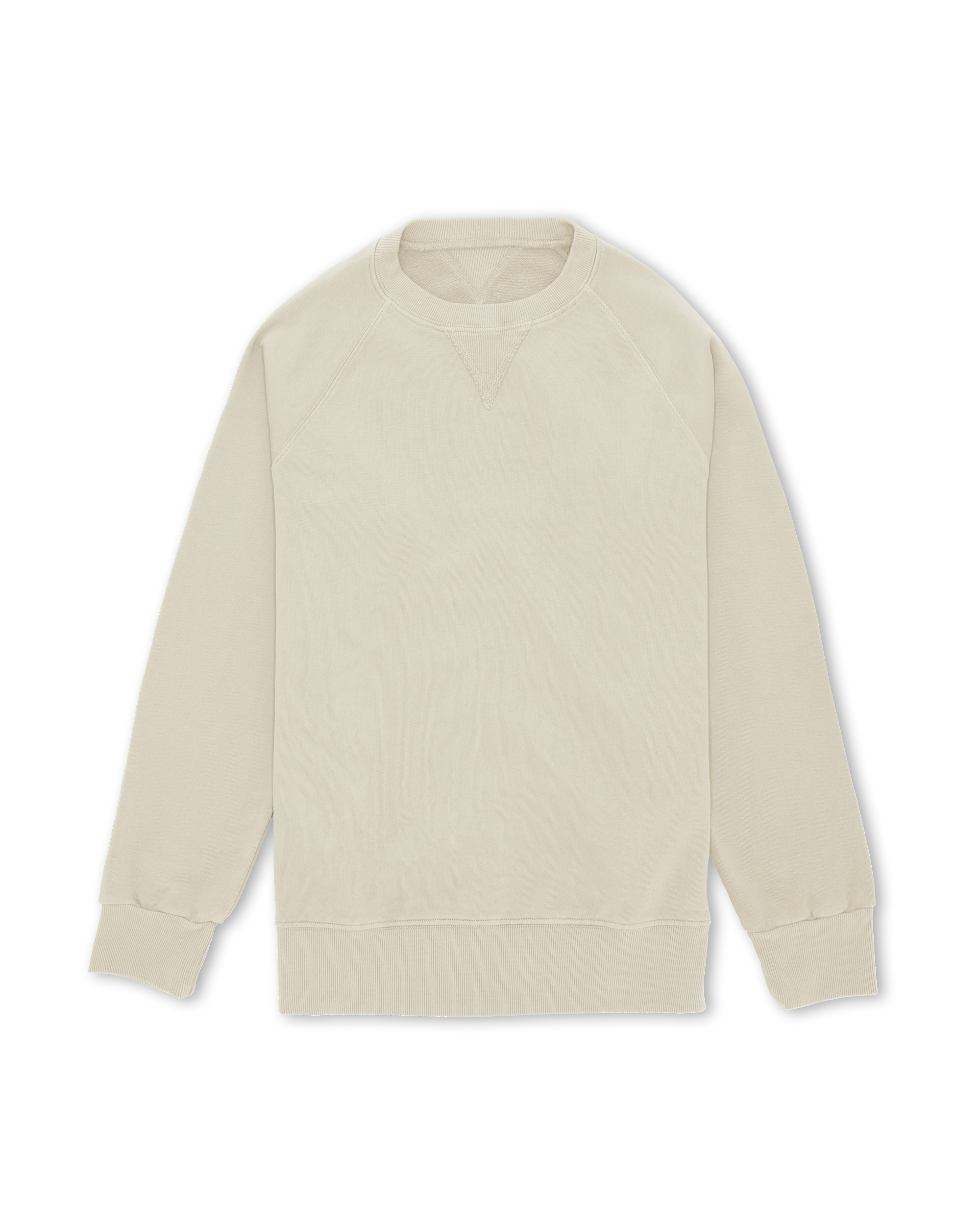 Harvard Felpa Girocollo in Jersey Garzato con taglio Raglan