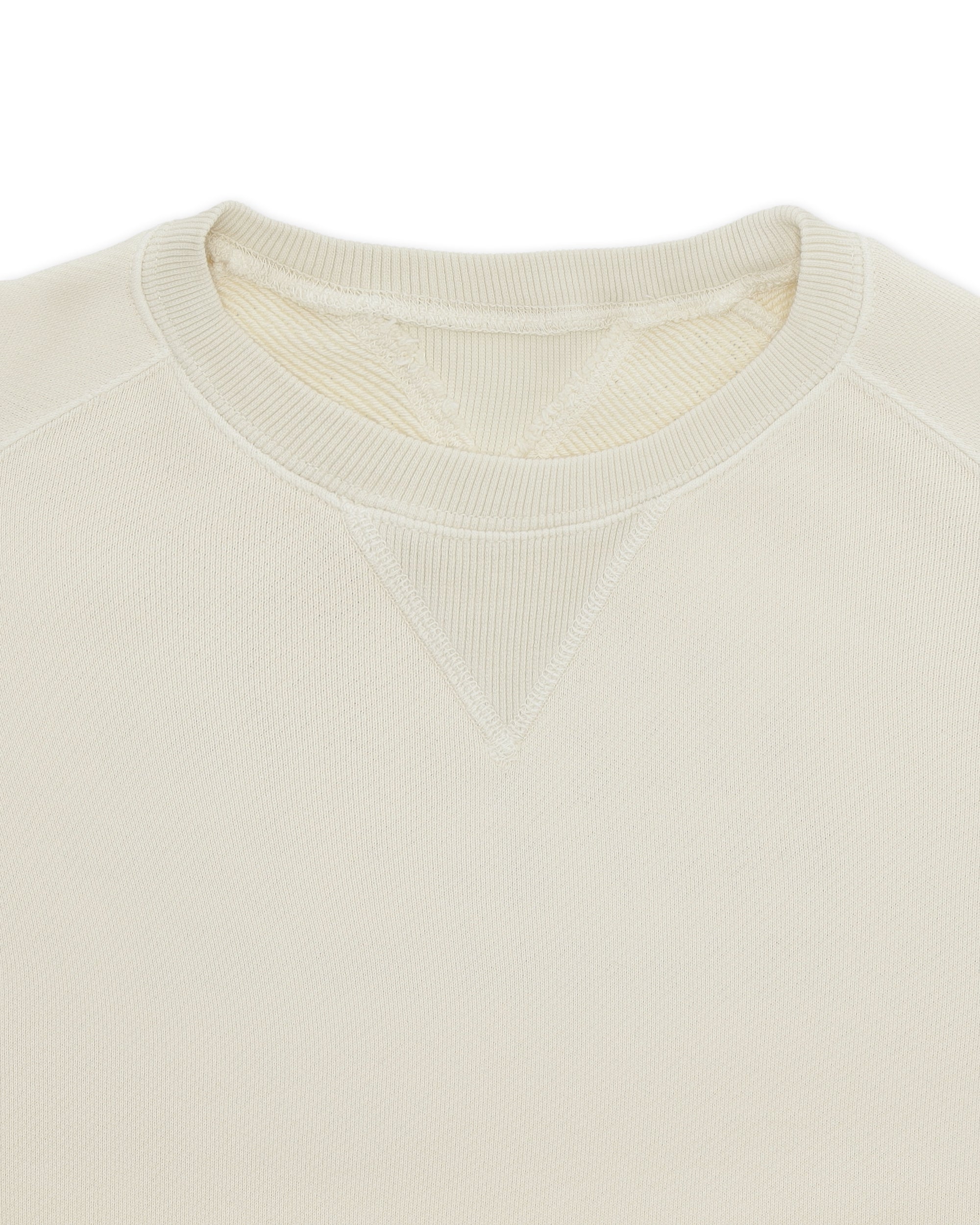 Harvard Felpa Girocollo in Jersey Felpato con taglio Raglan