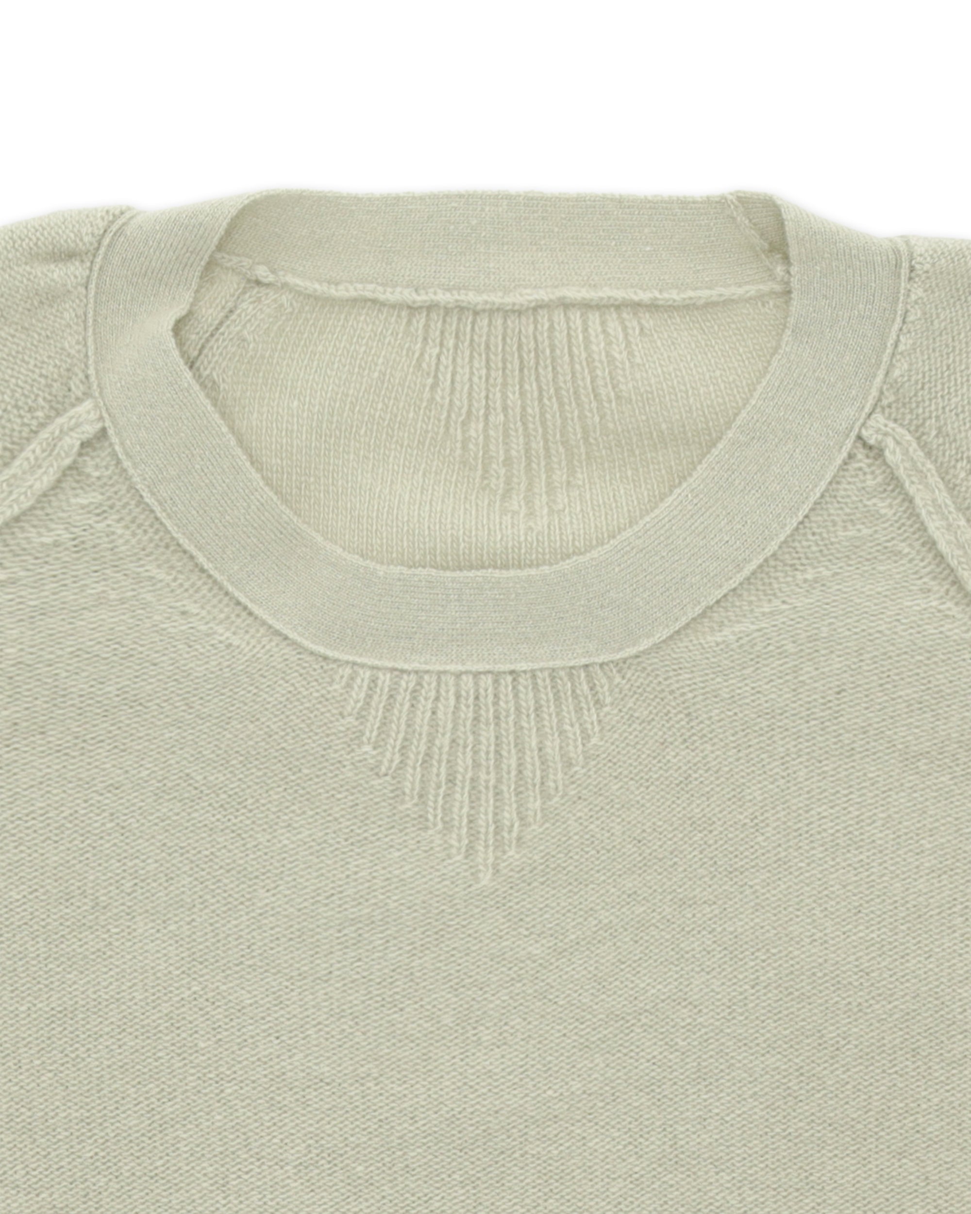 Harvard Sweater Crewneck Wool Raglan Sleeves