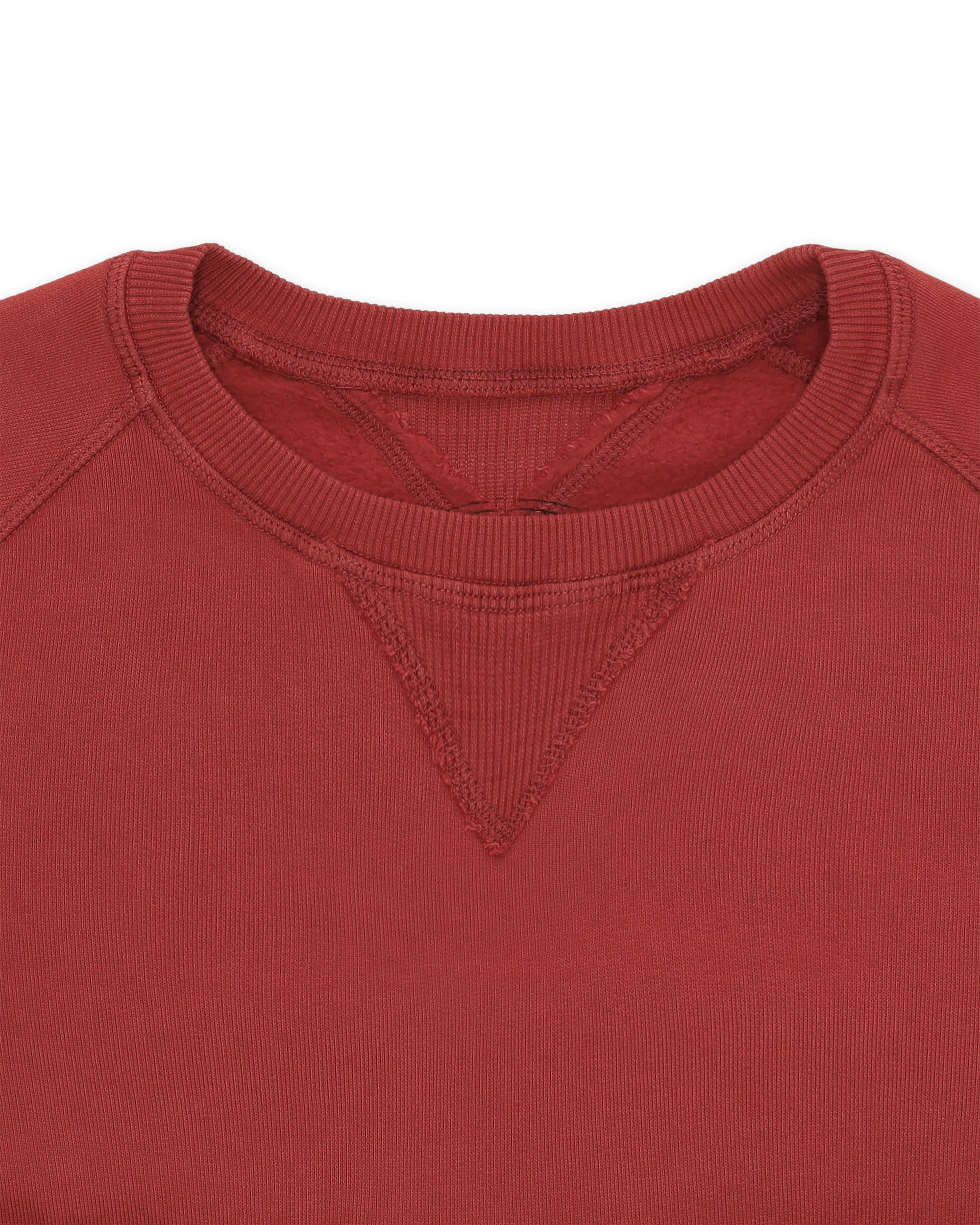 Harvard Felpa Girocollo in Jersey Felpato con taglio Raglan