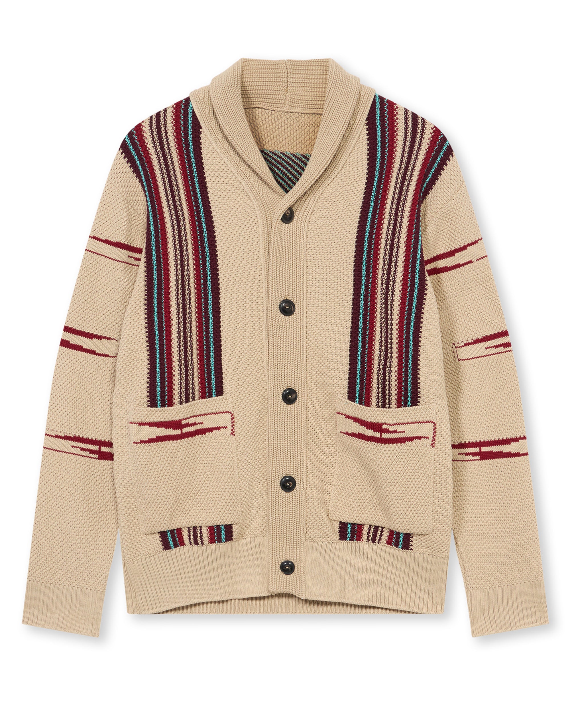 Henryc Cardigan Navajo Cotton