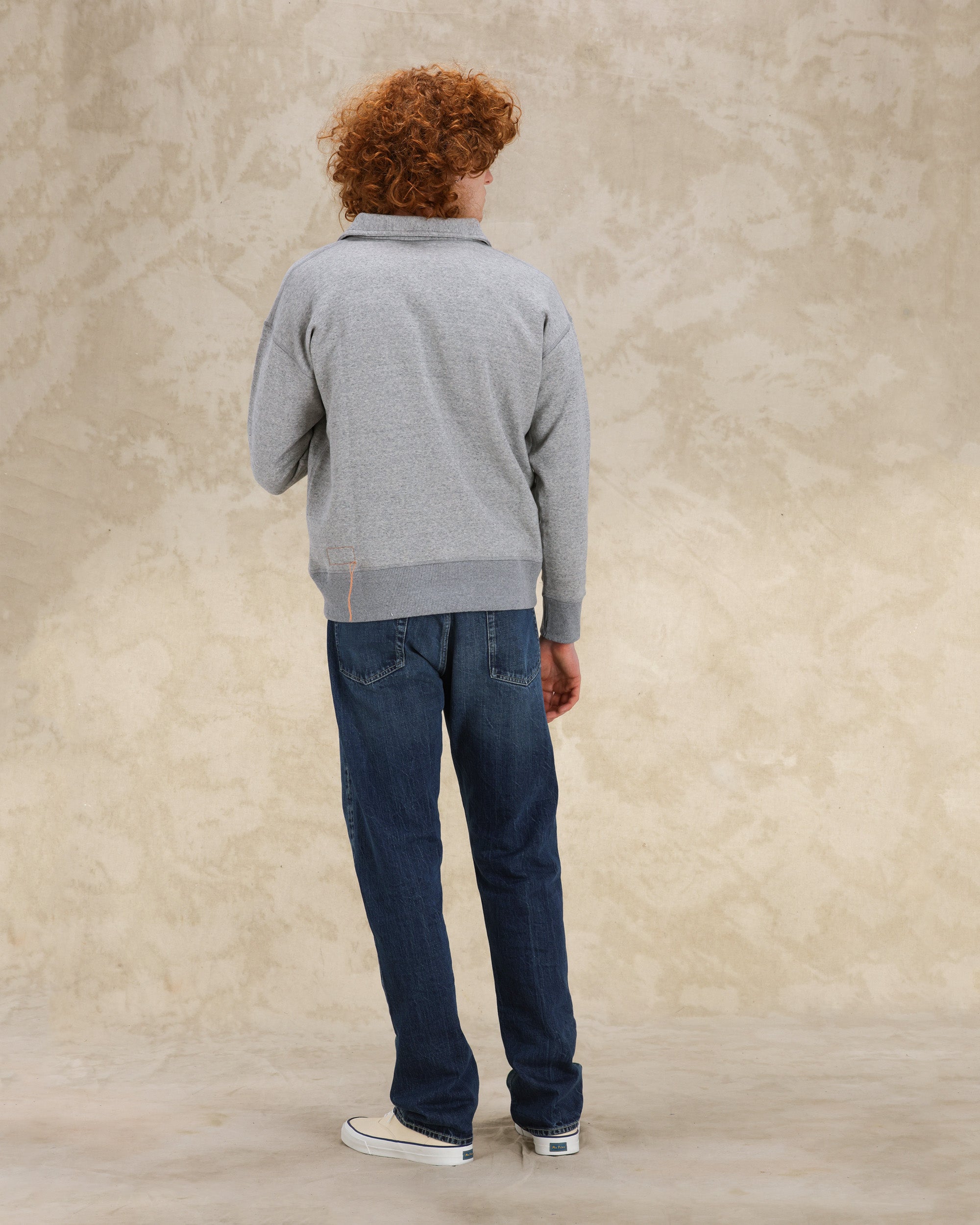 Idaho Sweatshirt Cotton Zip 3/4
