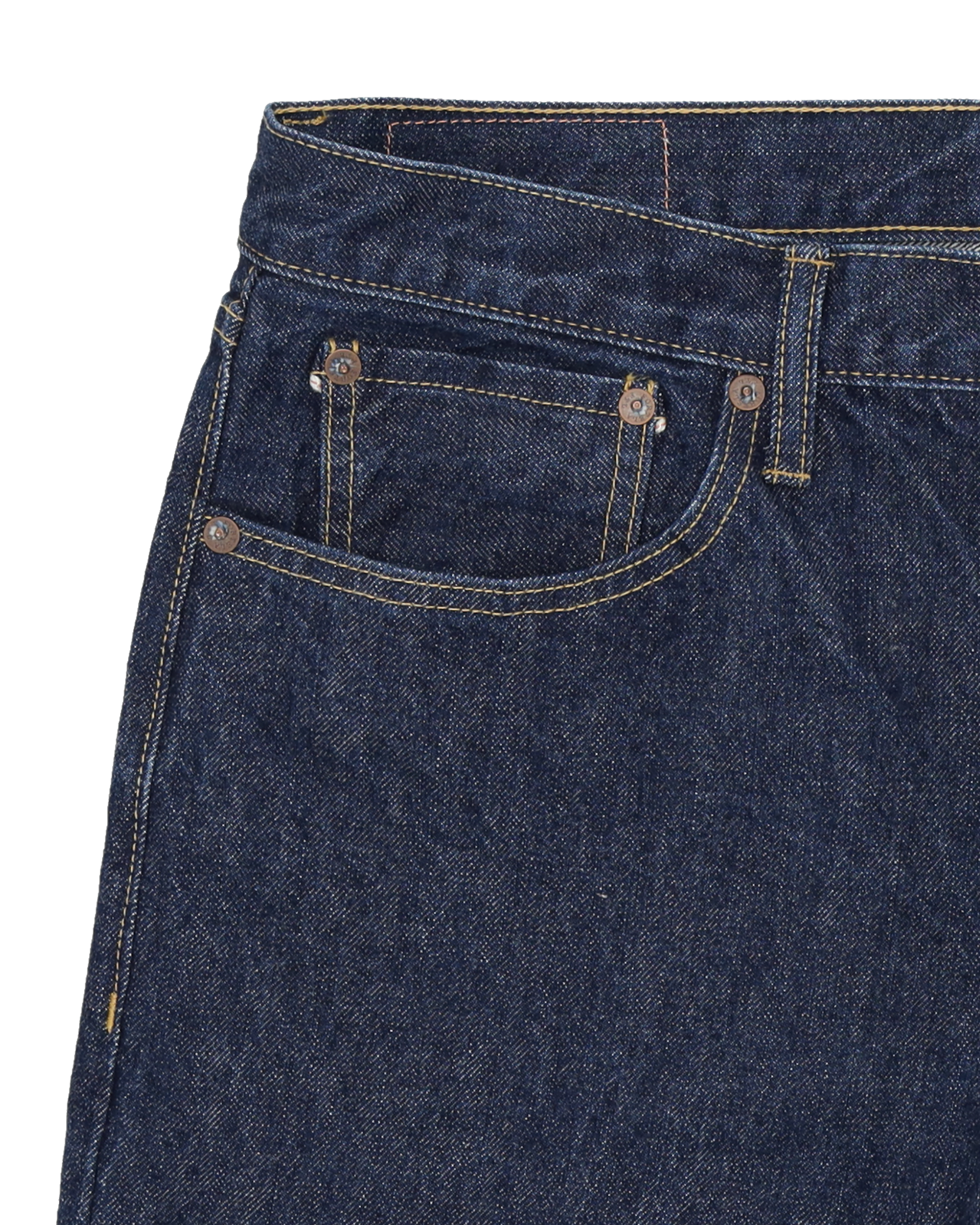 JohnJap Japan Denim Cimosato 5 Tasche Regular Fit Indigo Rinse