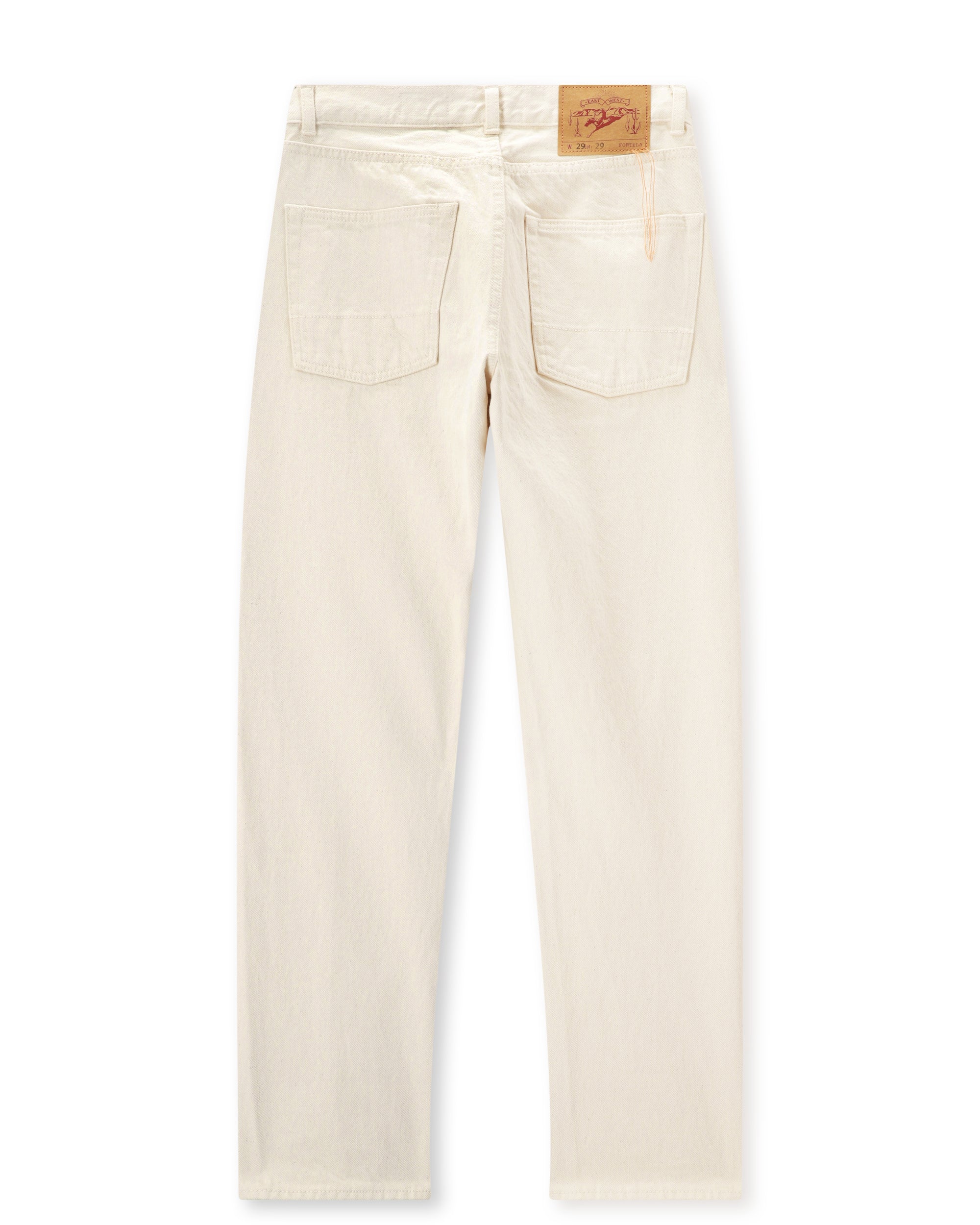 Johnjap Denim Selvedge 5-pocket Regular Fit Ecru'