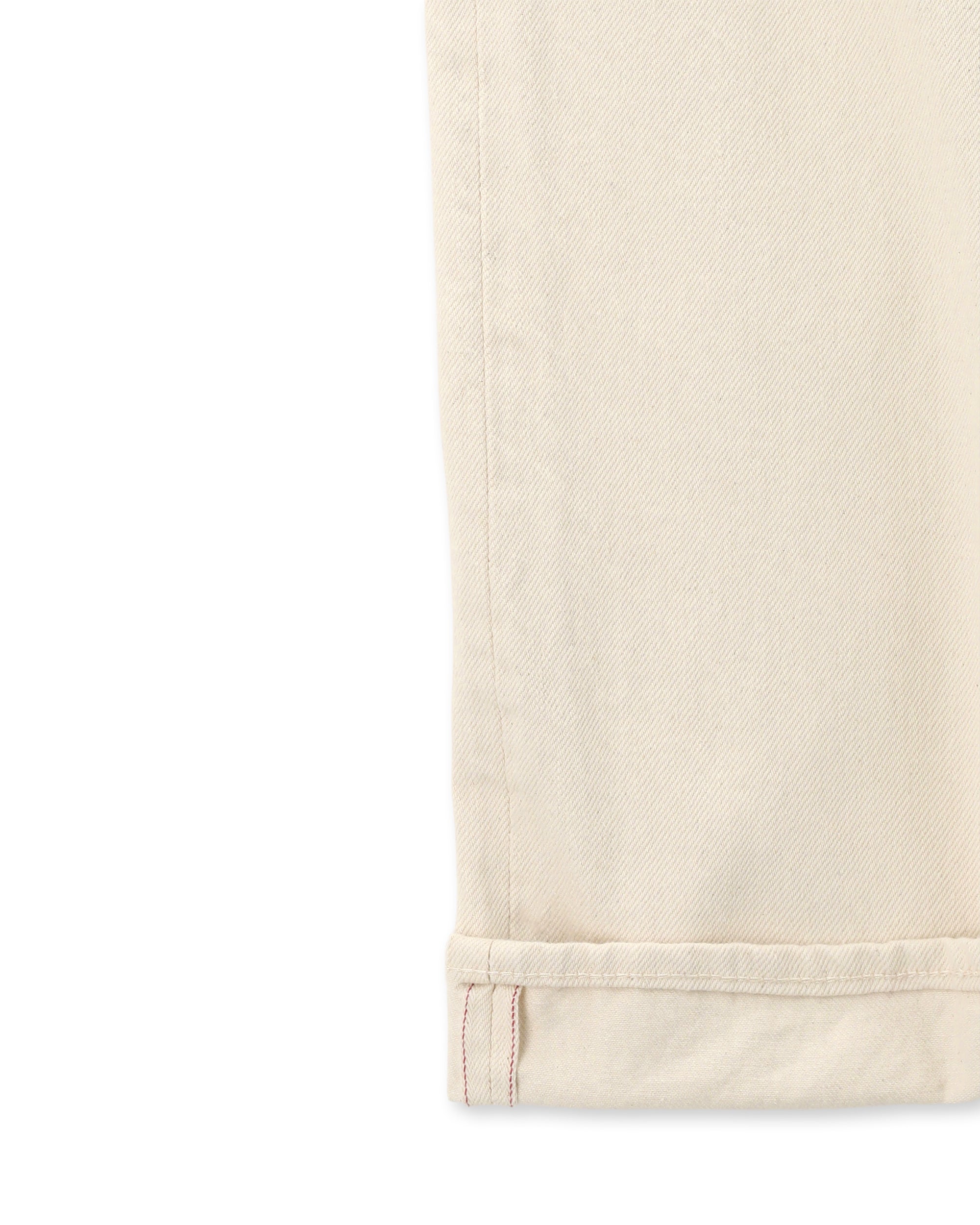 Johnjap Denim Selvedge 5-pocket Regular Fit Ecru'