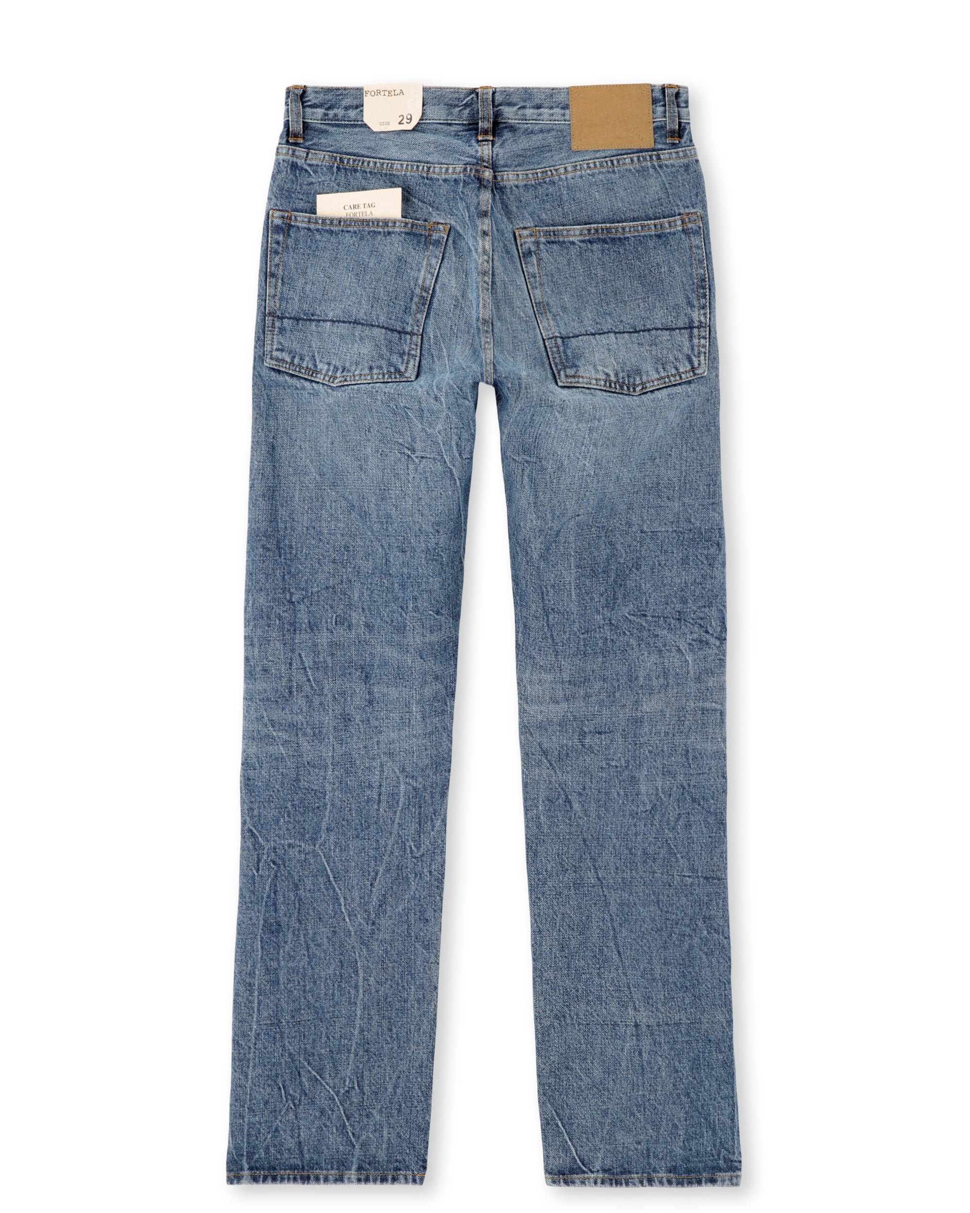 965 John Denim Selvedge 5-pocket Regular Fit Custom Wash