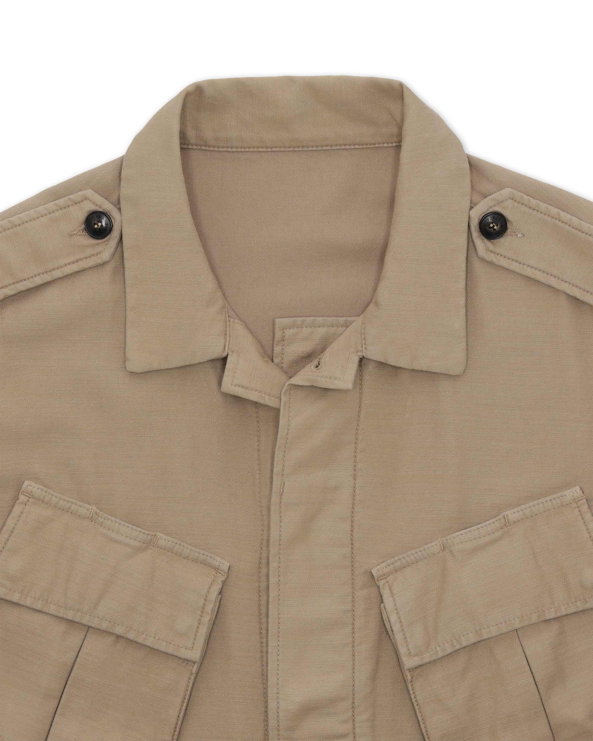 Jungle Jacket With Pockets Cotton