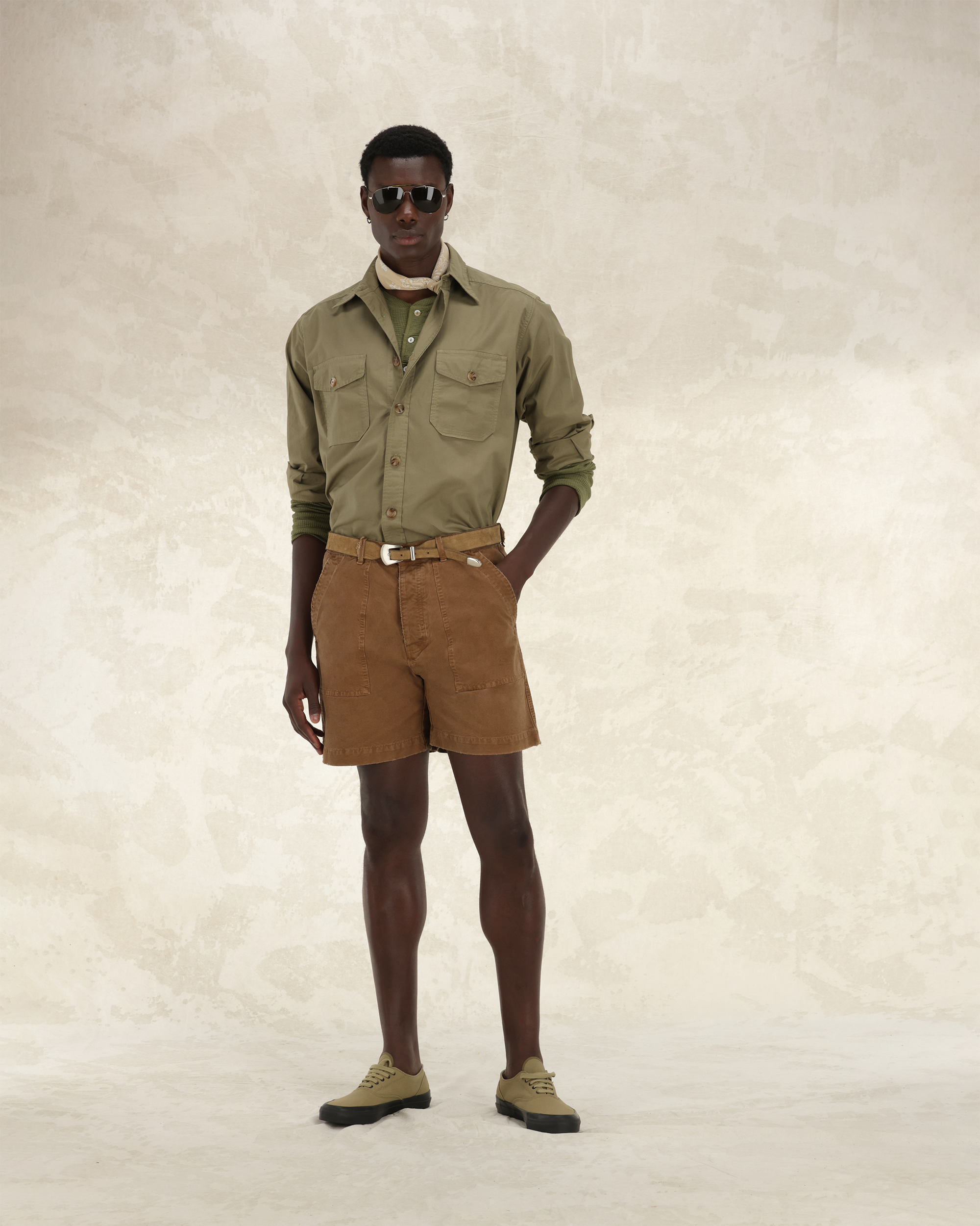 Kenny Twill Cotton Overshirt