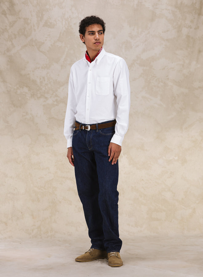 King Camicia Classica In Cotone