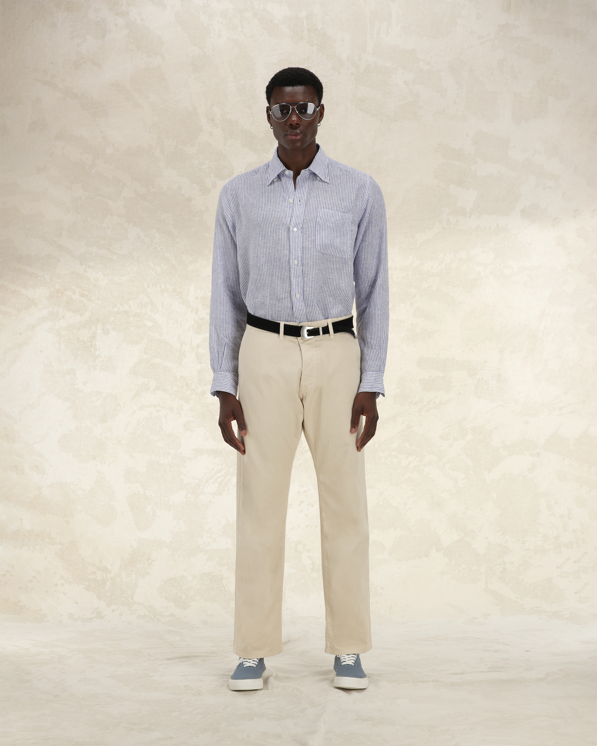 King Shirt Linen Pocket