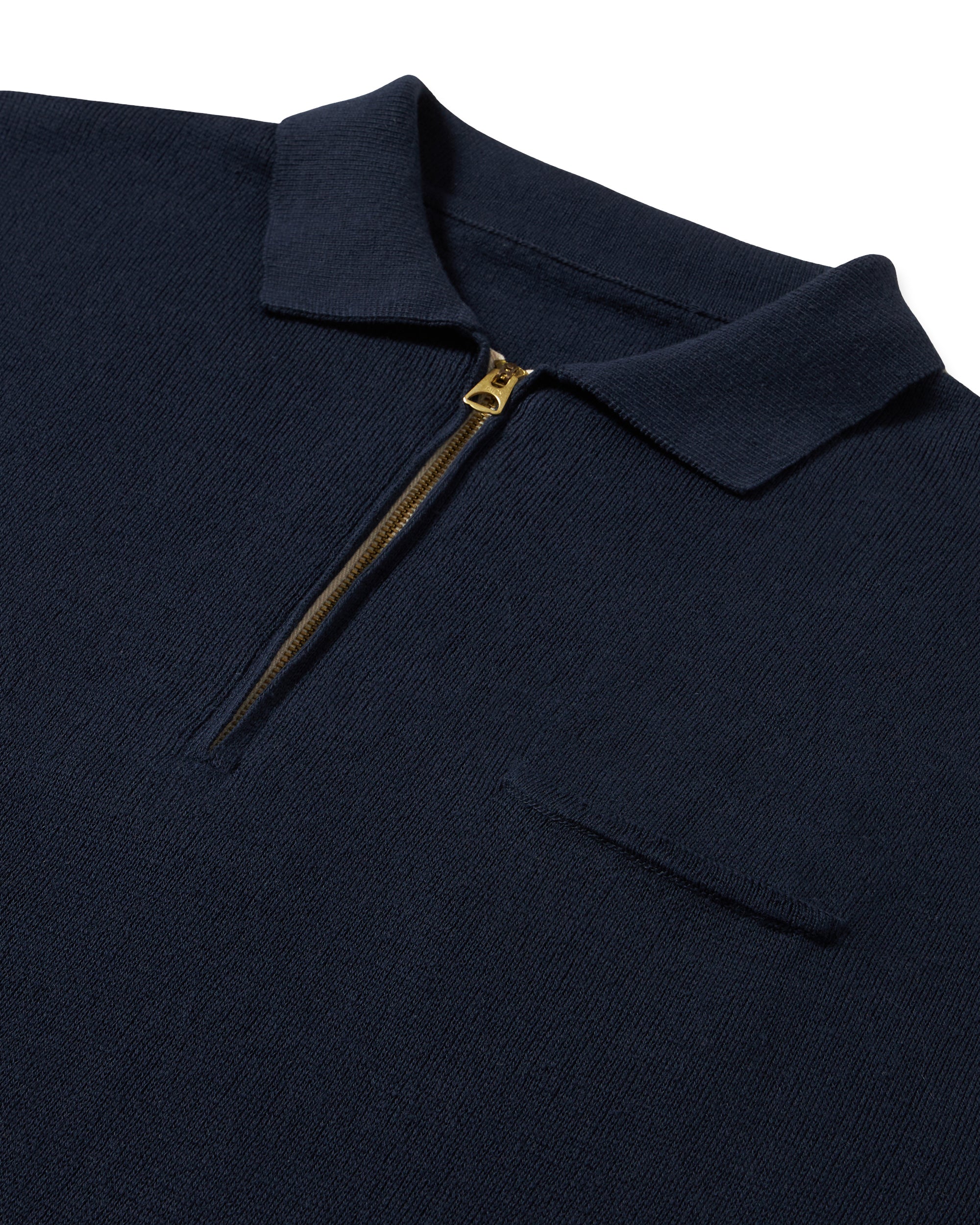 Laight Polo Short Sleeves Zip 3/4
