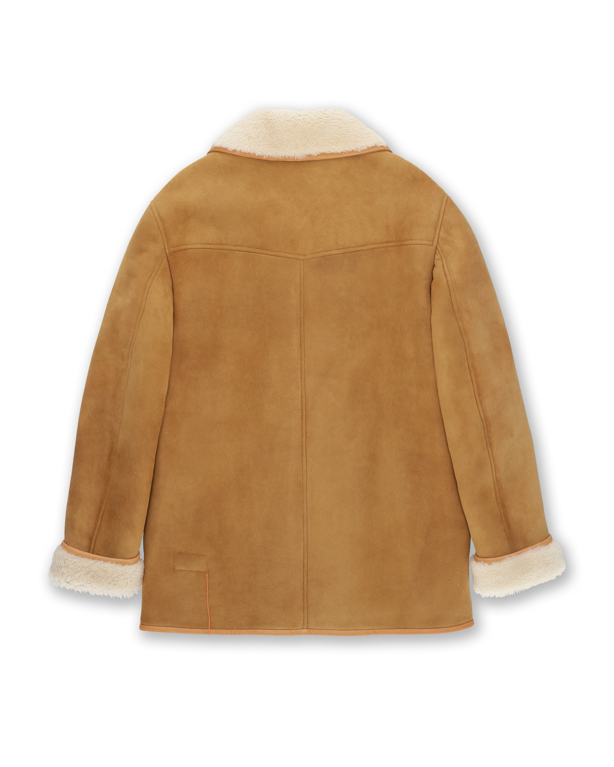 Lemans Coat Double-breasted Shearling