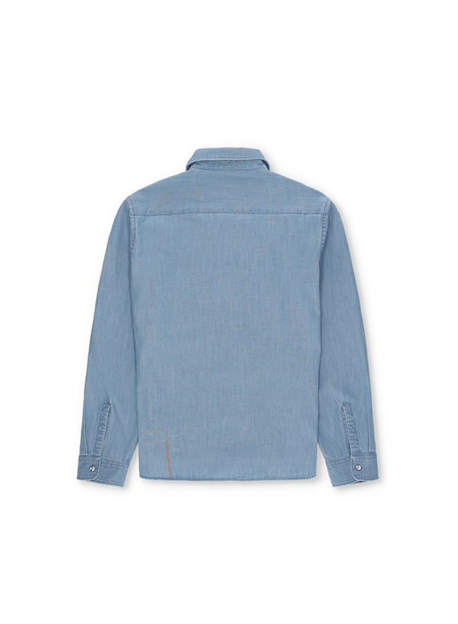 Liam Shirt Cotton With Chest Pocket Stondato