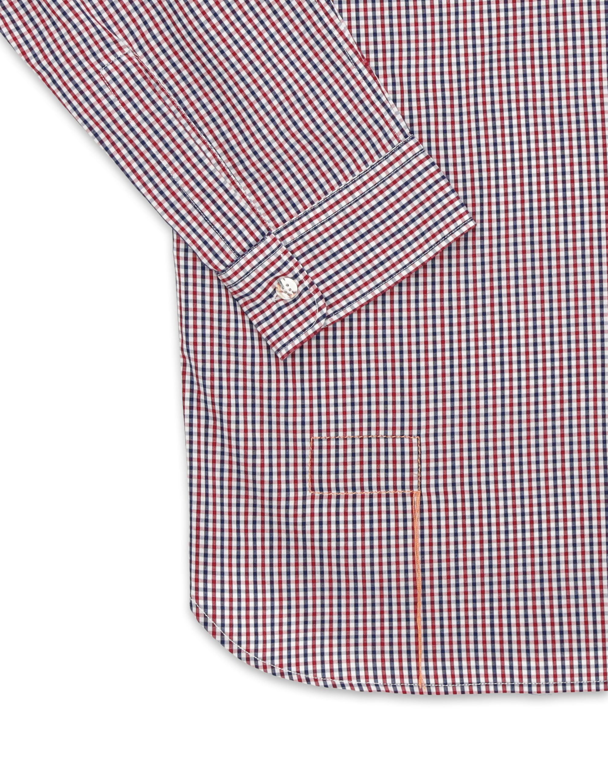 Liam Shirt Cotton With Chest Pocket
