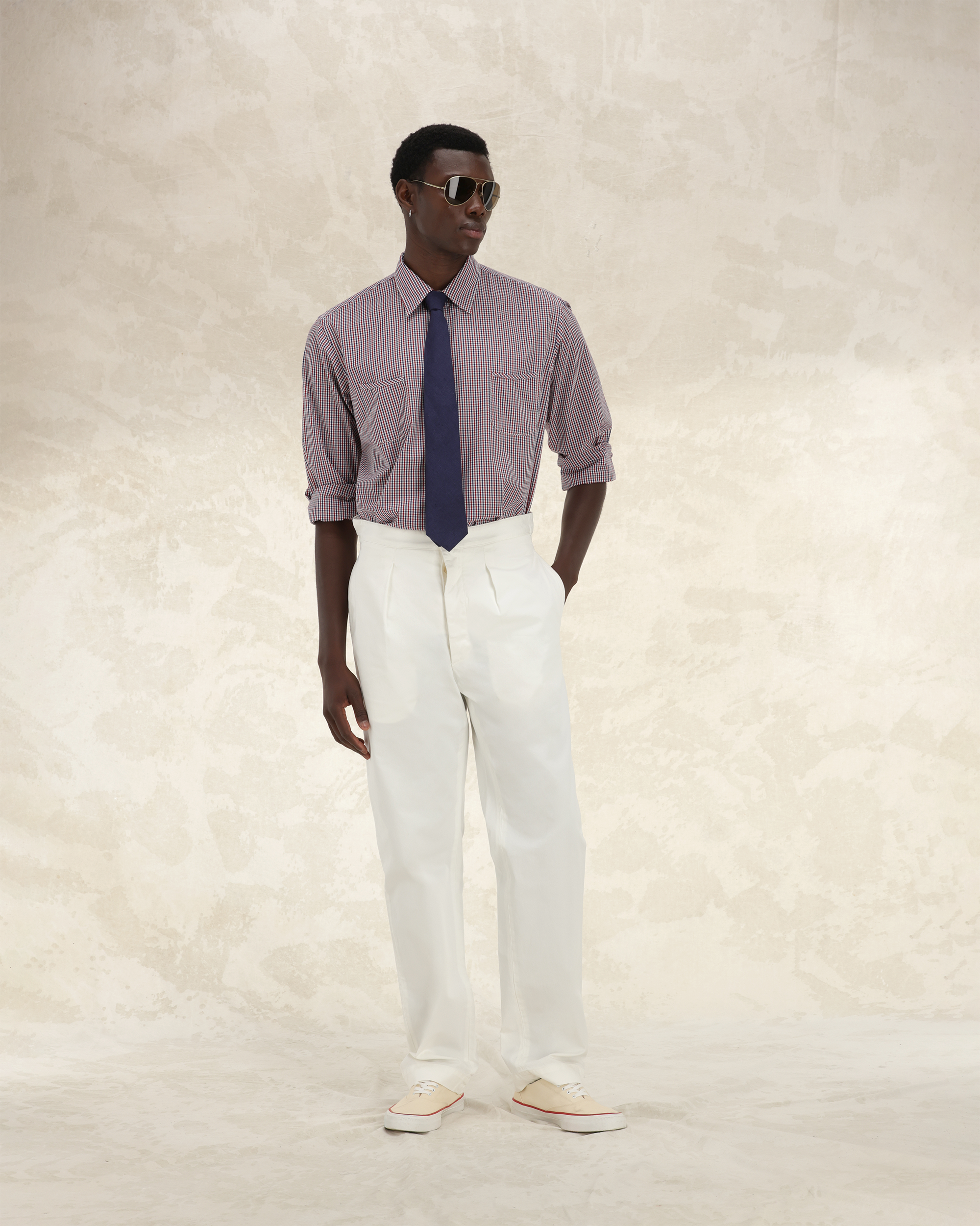 Liam Shirt Cotton With Chest Pocket
