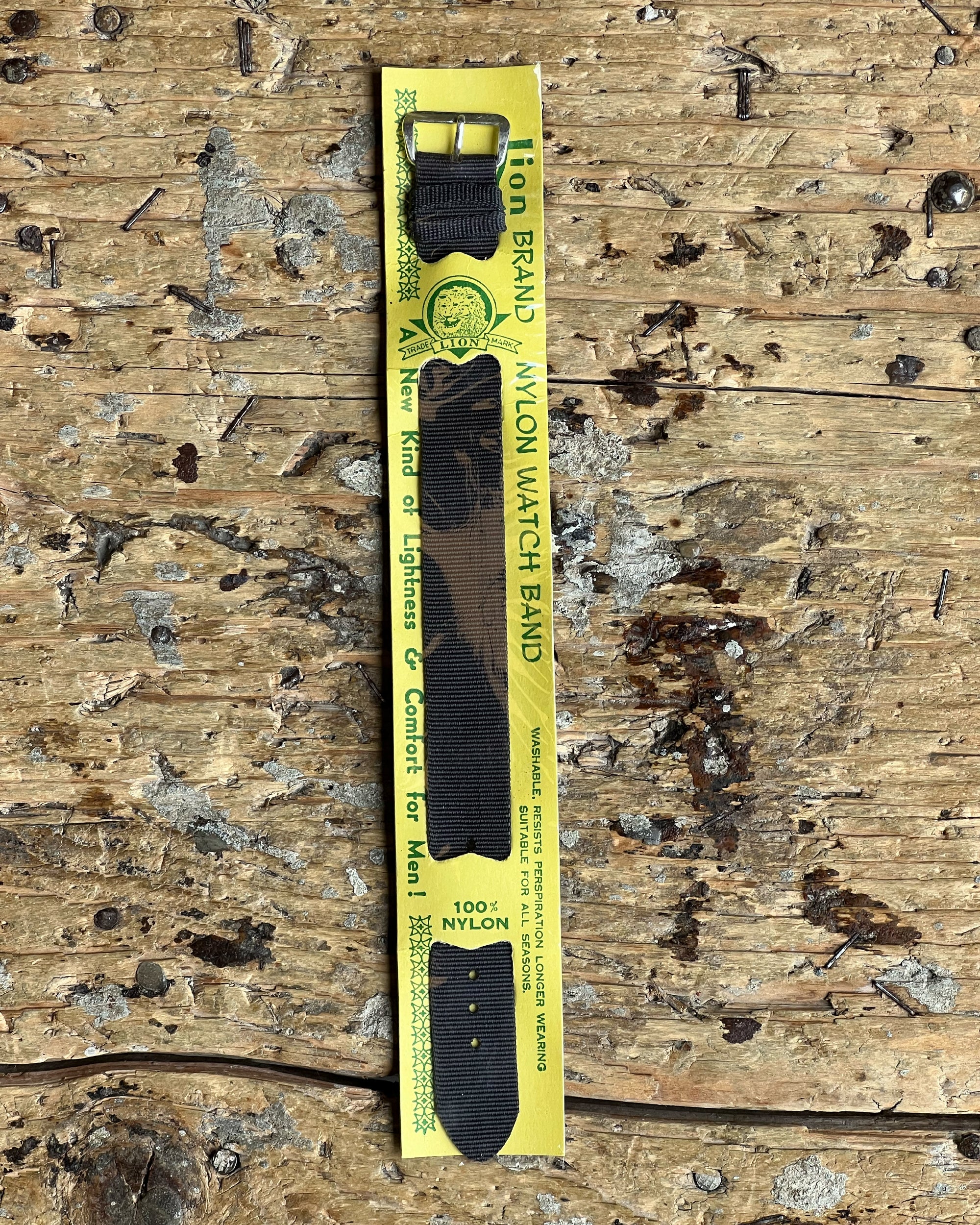 Lionvintagestrap Cinturino In Tessuto18Mm