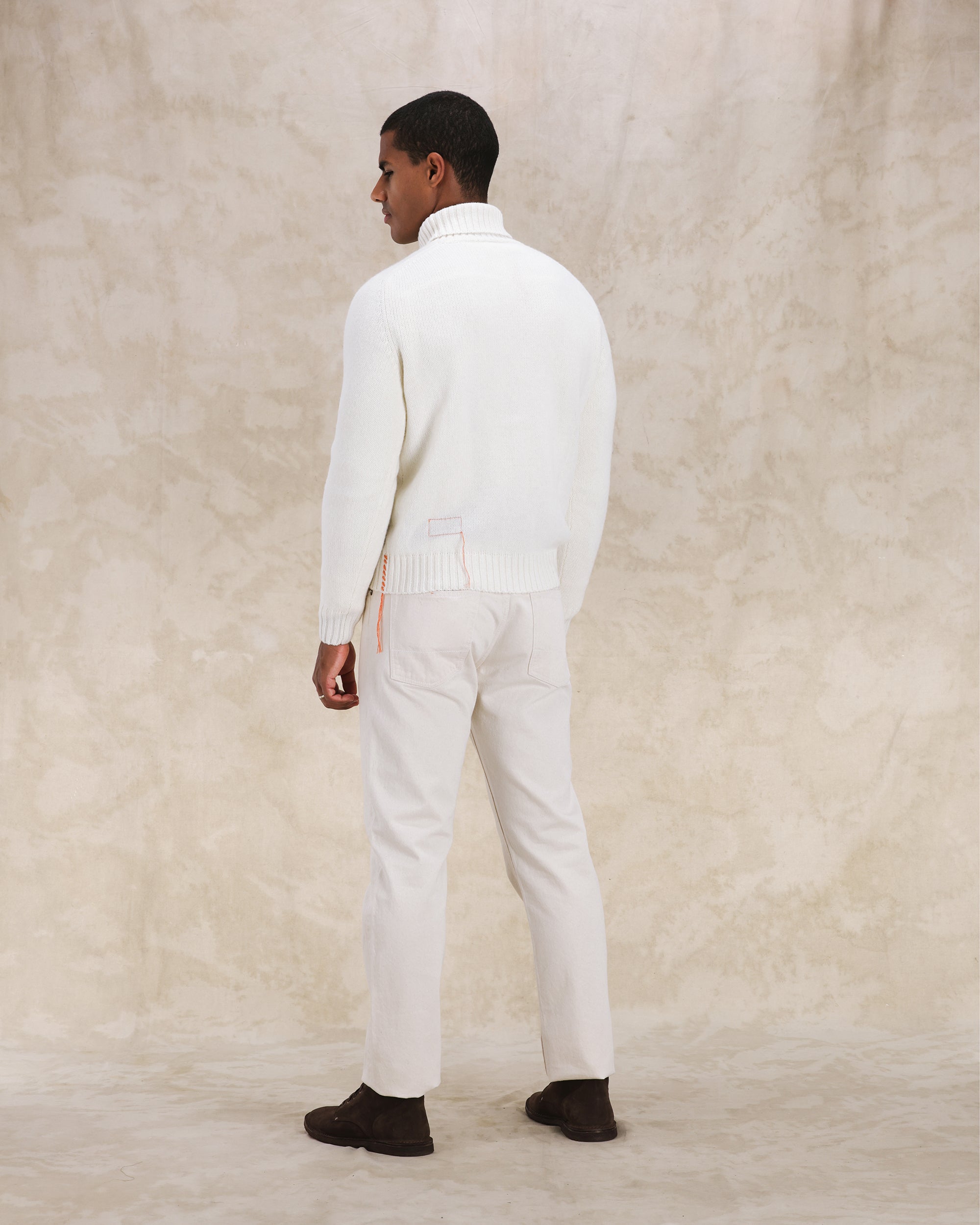 Mallory Merino Wool High Neck Sweater