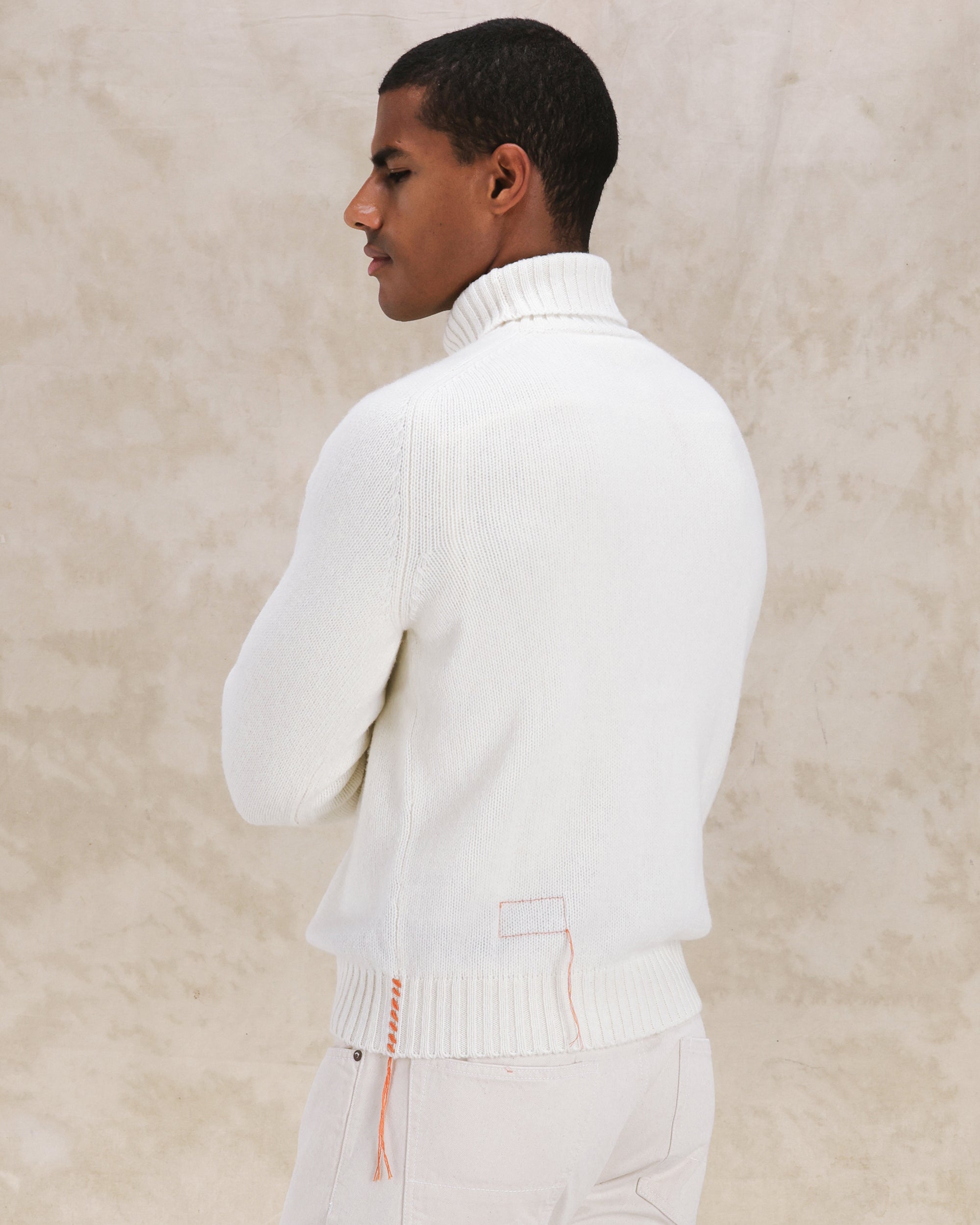 Mallory Merino Wool High Neck Sweater