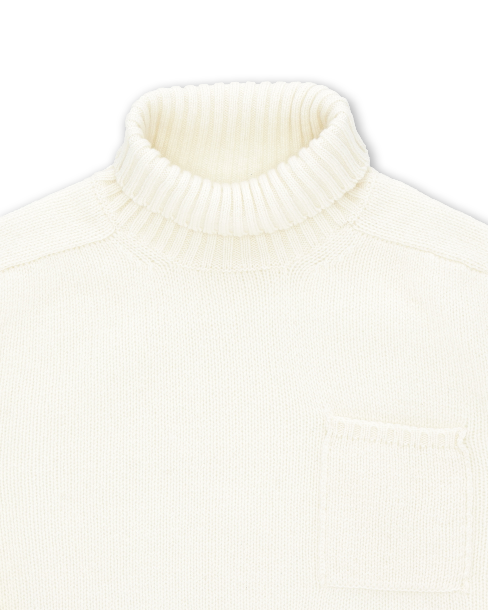 Mallory Merino Wool High Neck Sweater