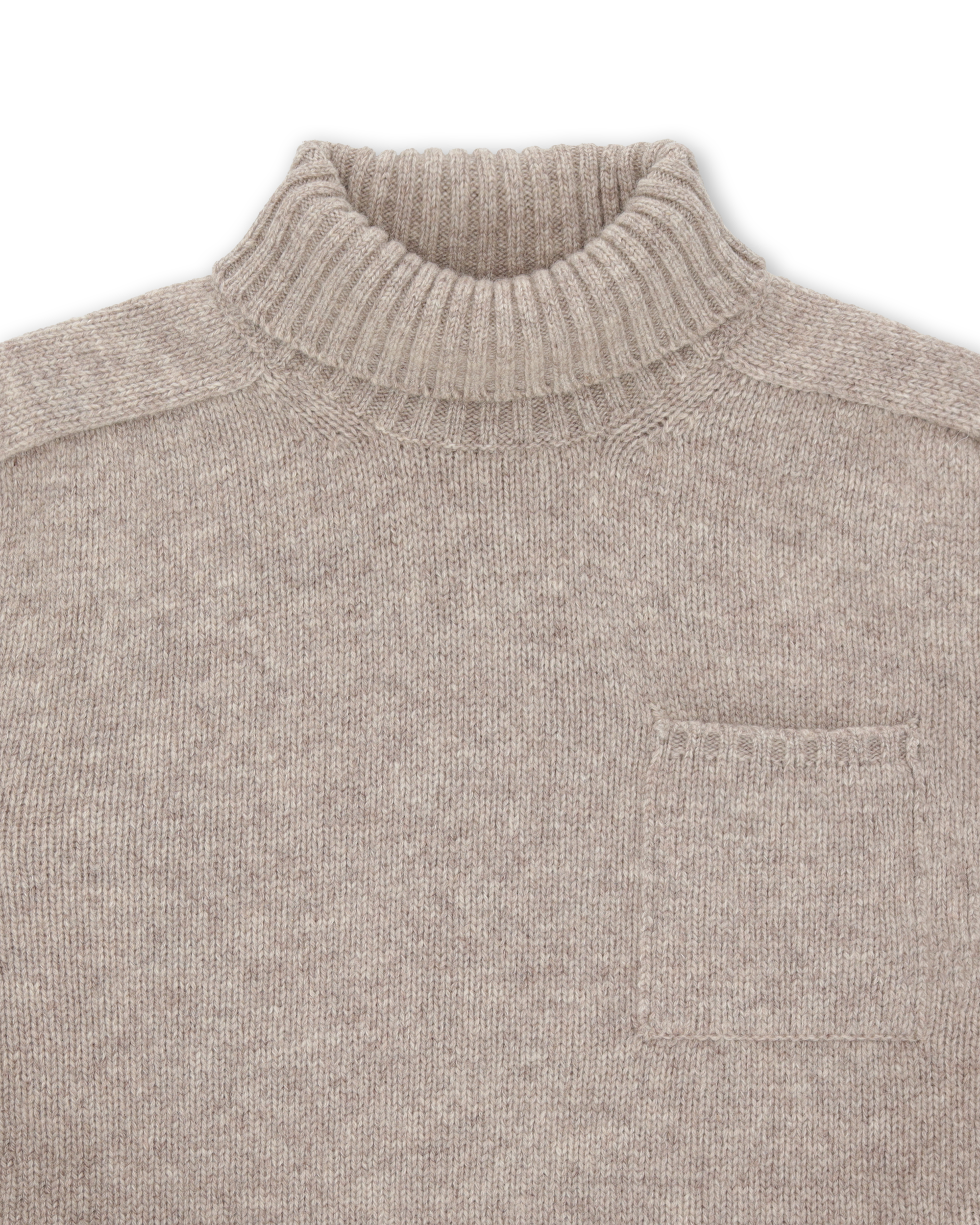 Mallory Merino Wool High Neck Sweater