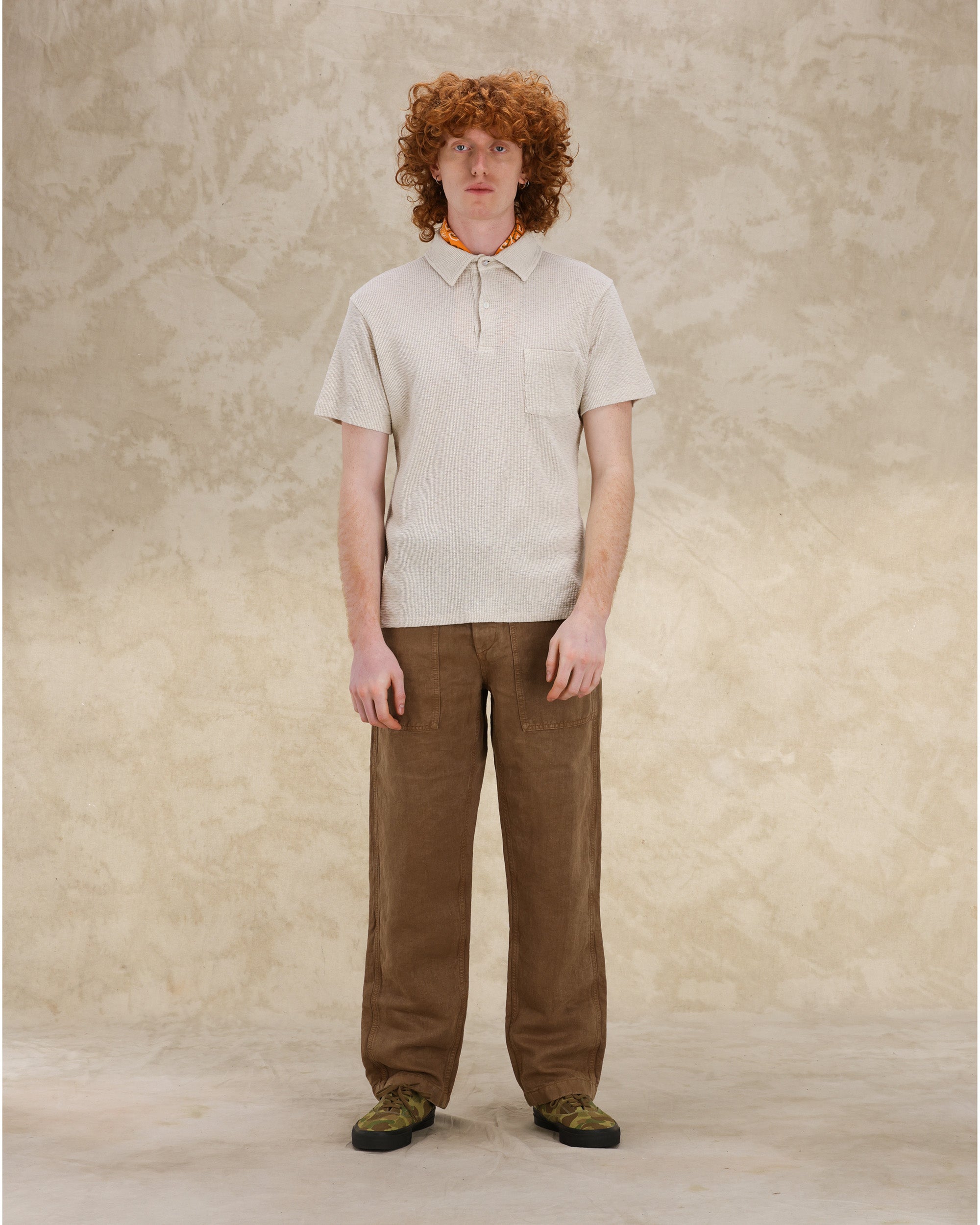 Missourim Polo Jersey Waffle Short Sleeves