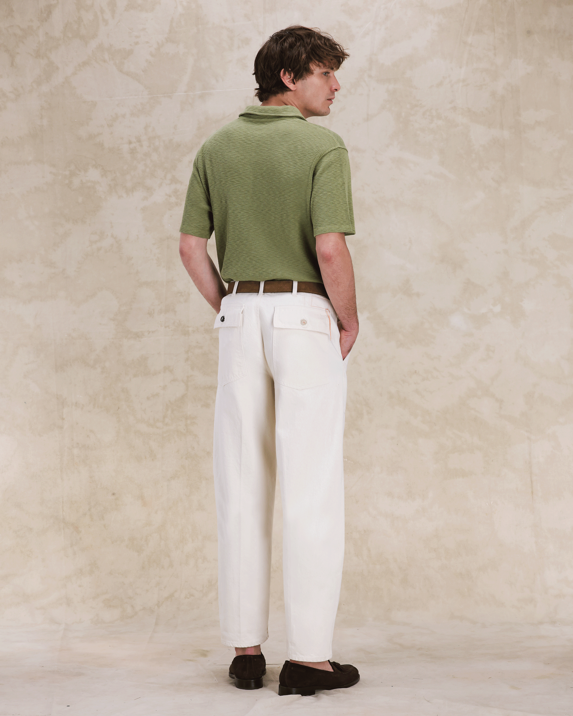 Missourim Polo Jersey Waffle Short Sleeves