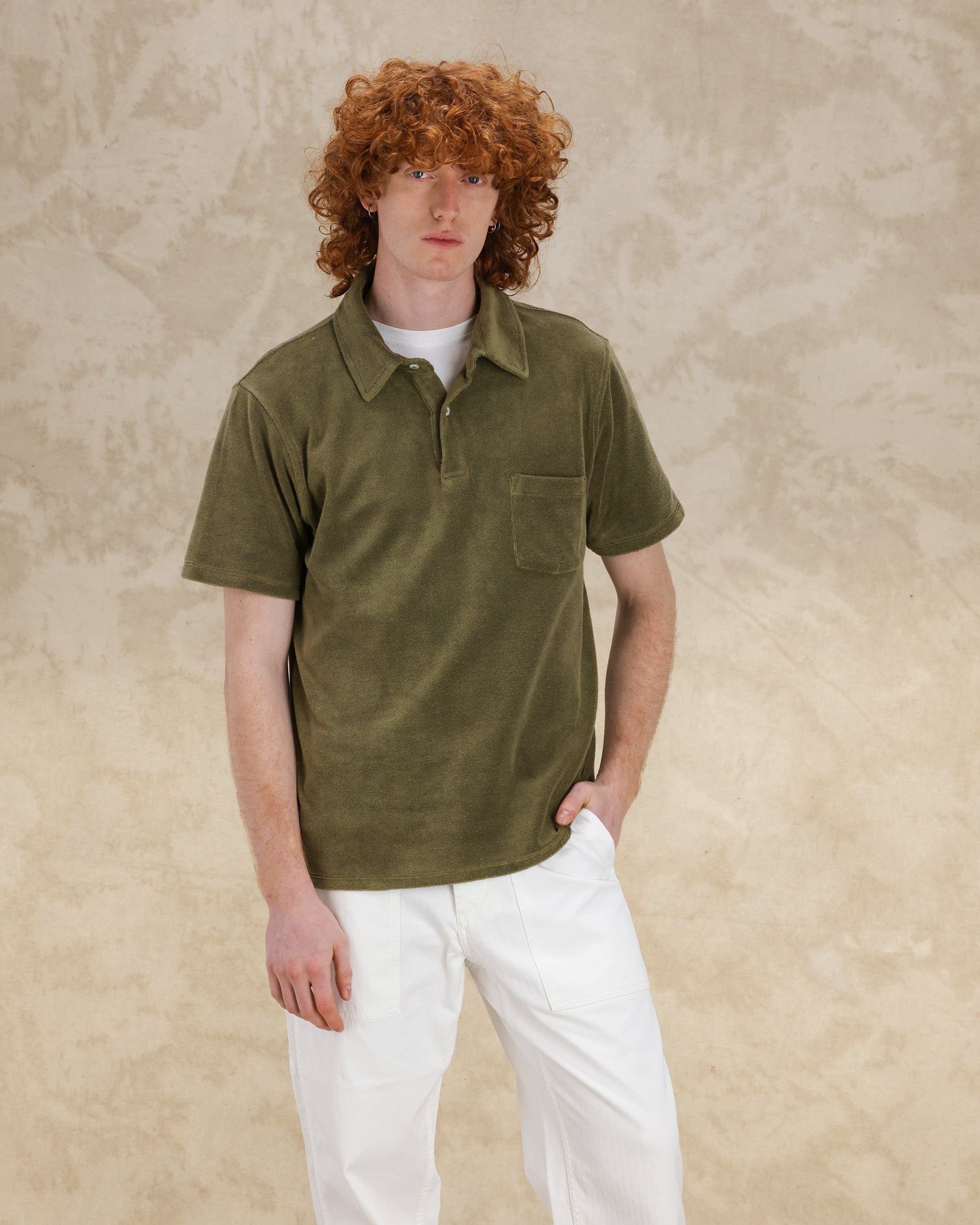 Missourim Polo Terry Cloth Short Sleeves