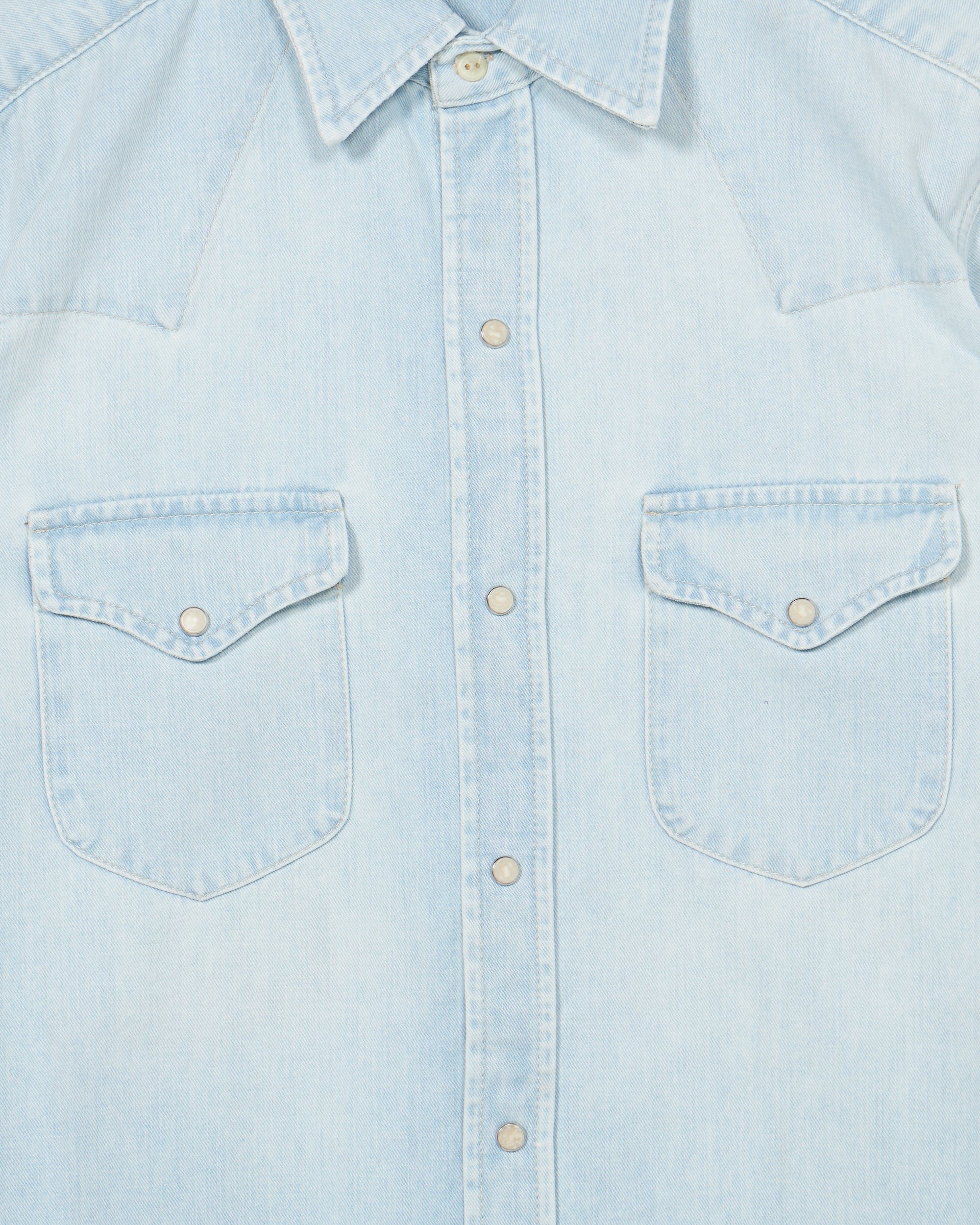 Texj Texan Denim Shirt Bleach Wash