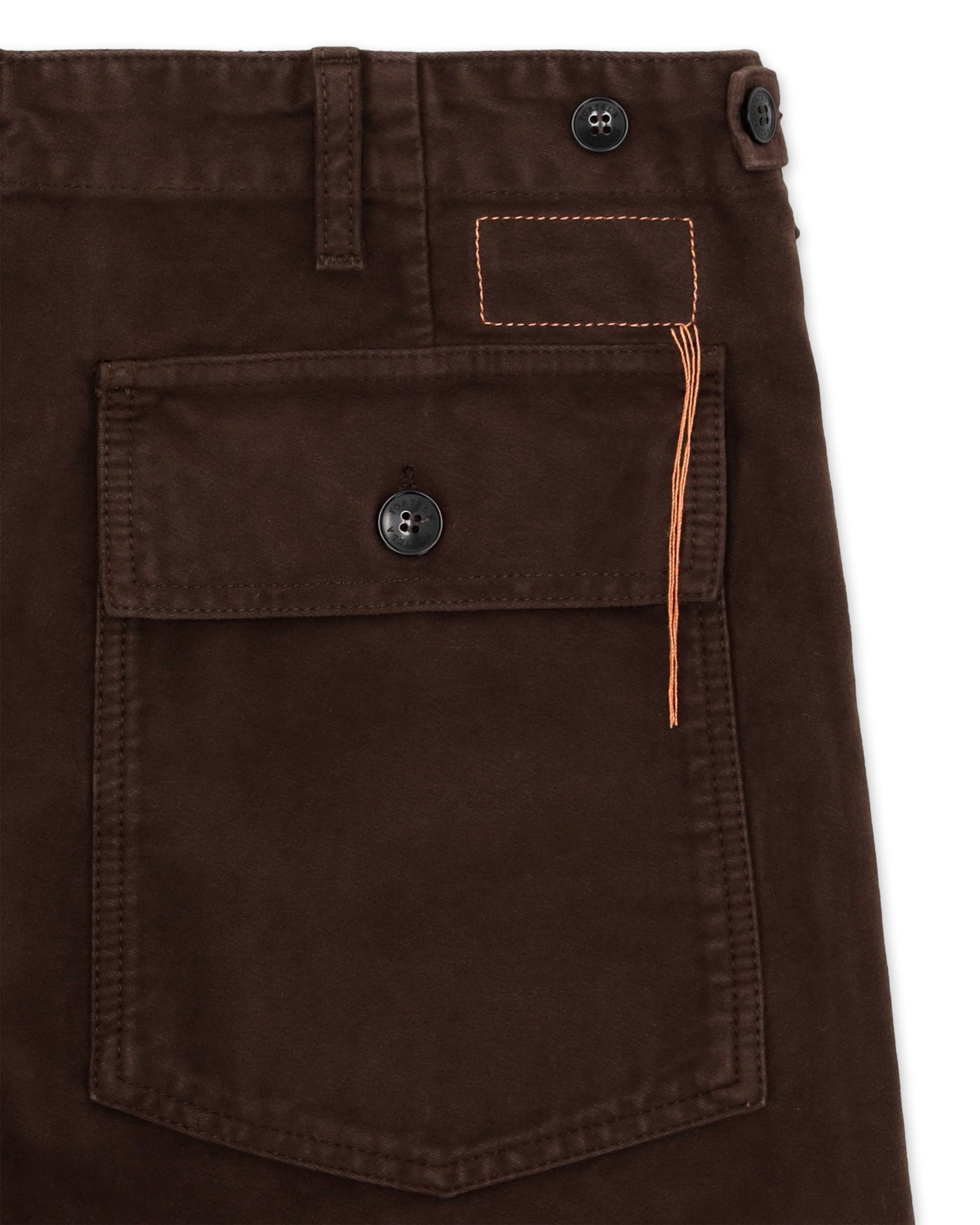 Newfatigue Pantaloni Fatigue In Moleskin
