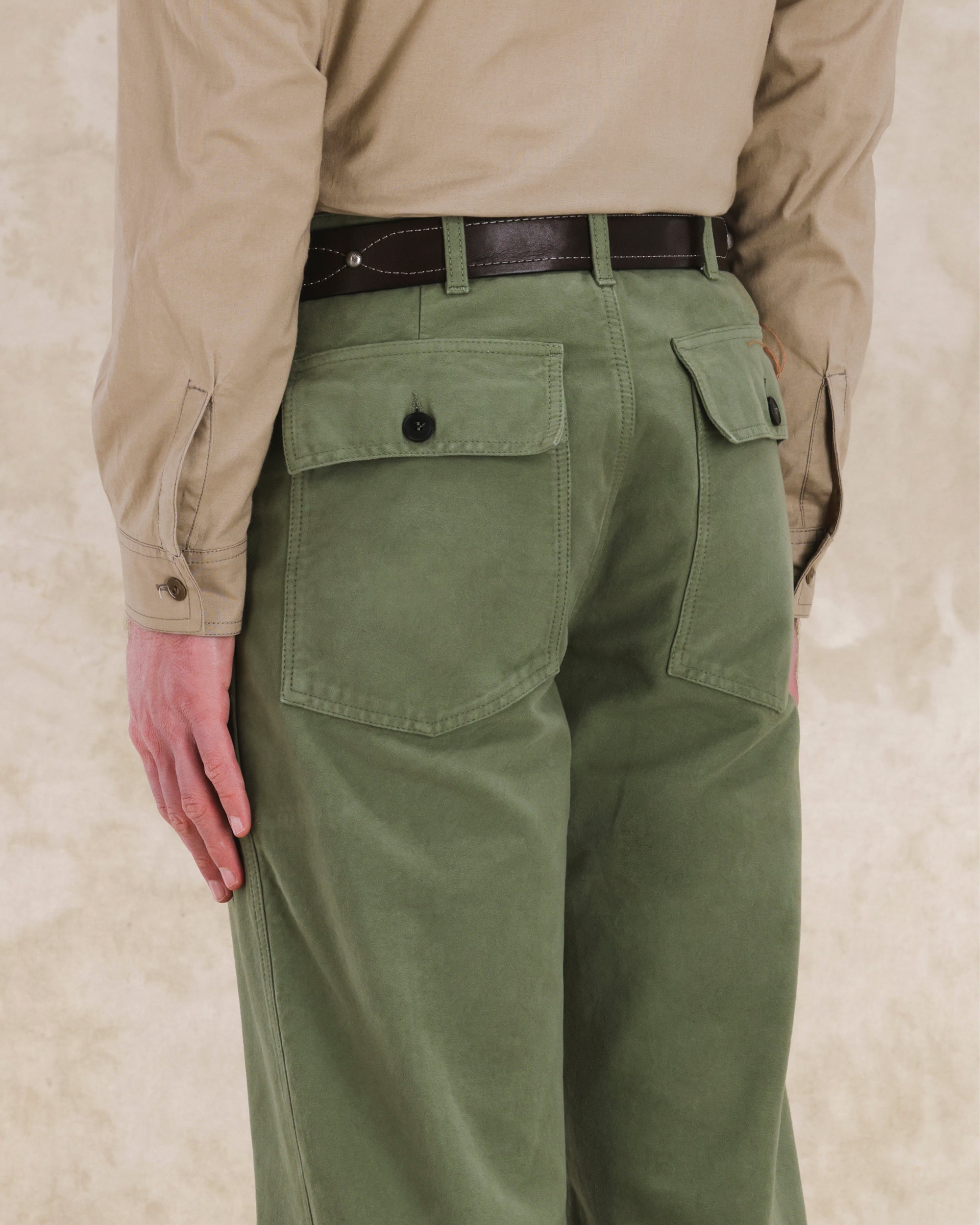 Newfatigue Pantaloni Fatigue In Moleskin