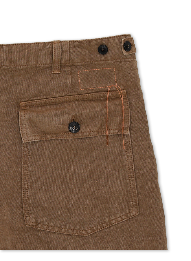 Newfatigue Linen Fatigue Trousers